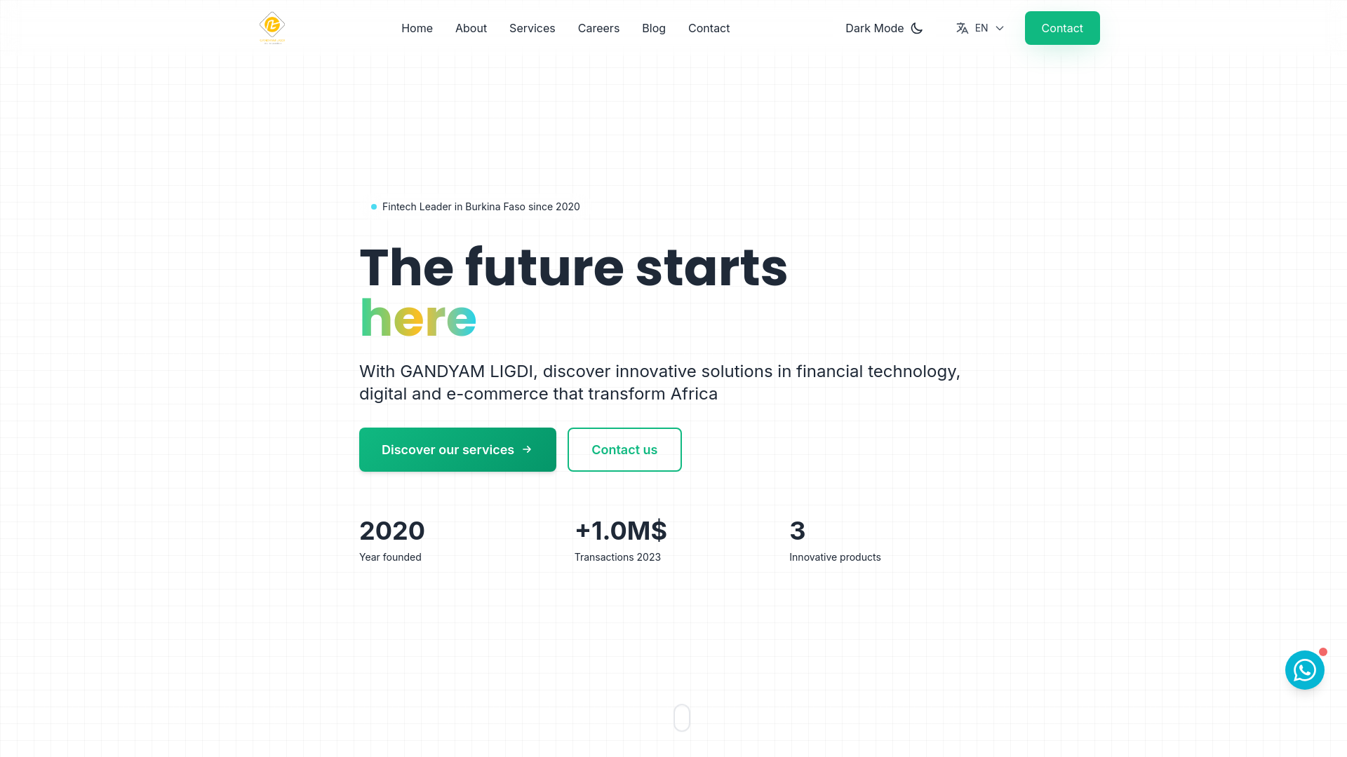 website screenshot of https://gandyamligdi-web-das.pages.dev/