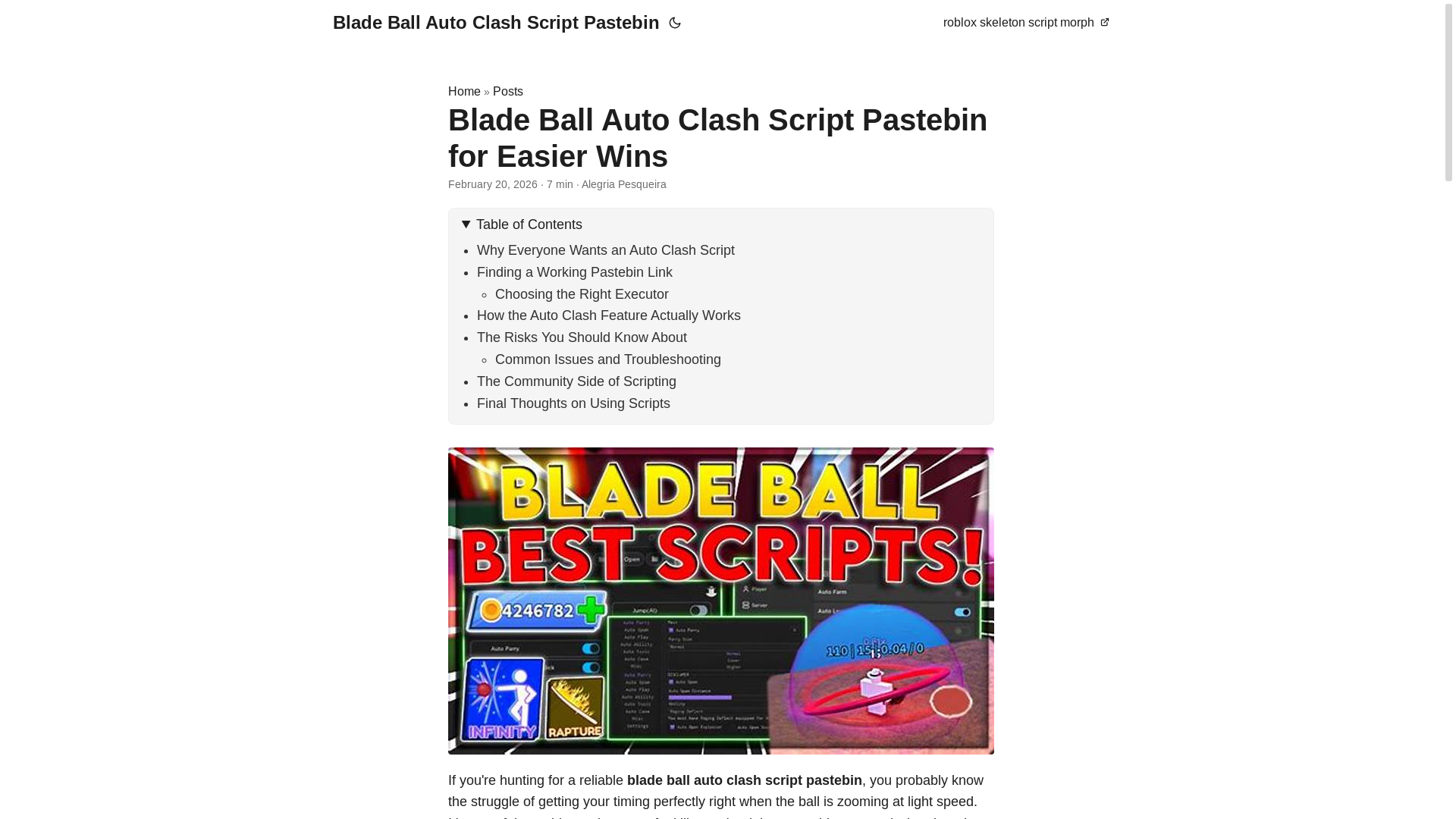 website screenshot of https://blade-ball-auto-clash-script-pastebin.pages.dev/