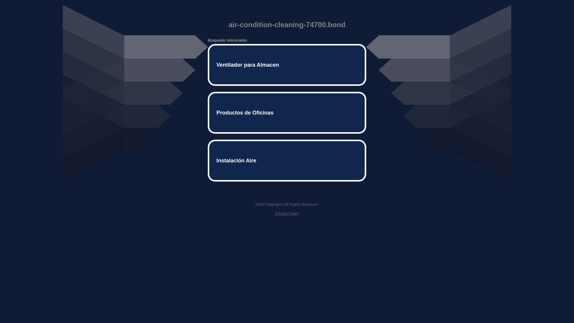 website screenshot of https://air-condition-cleaning-74700.bond/