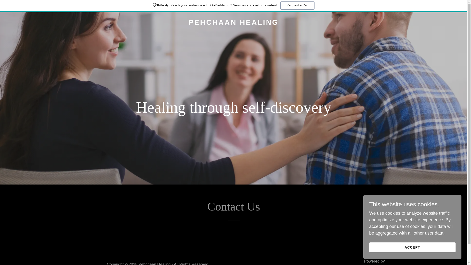 website screenshot of https://pehchaanhealing.com/