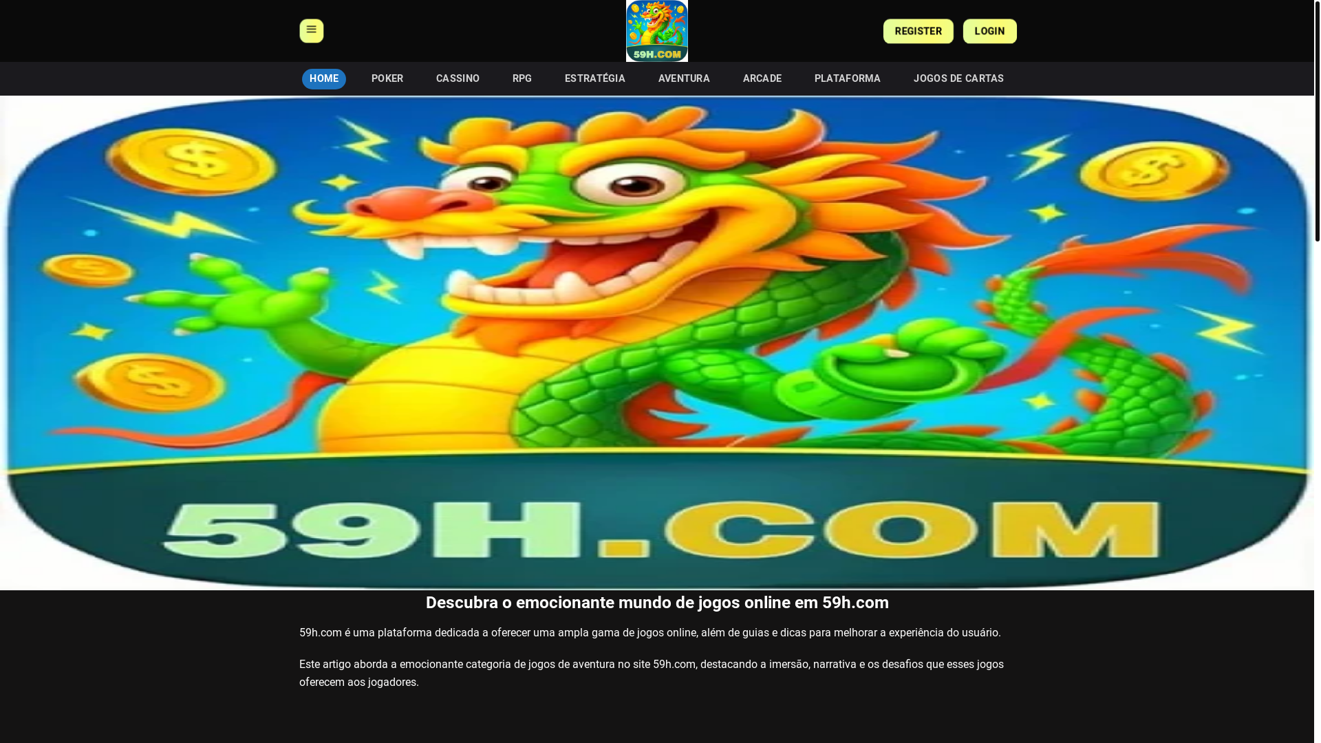website screenshot of https://59hpaga.com/