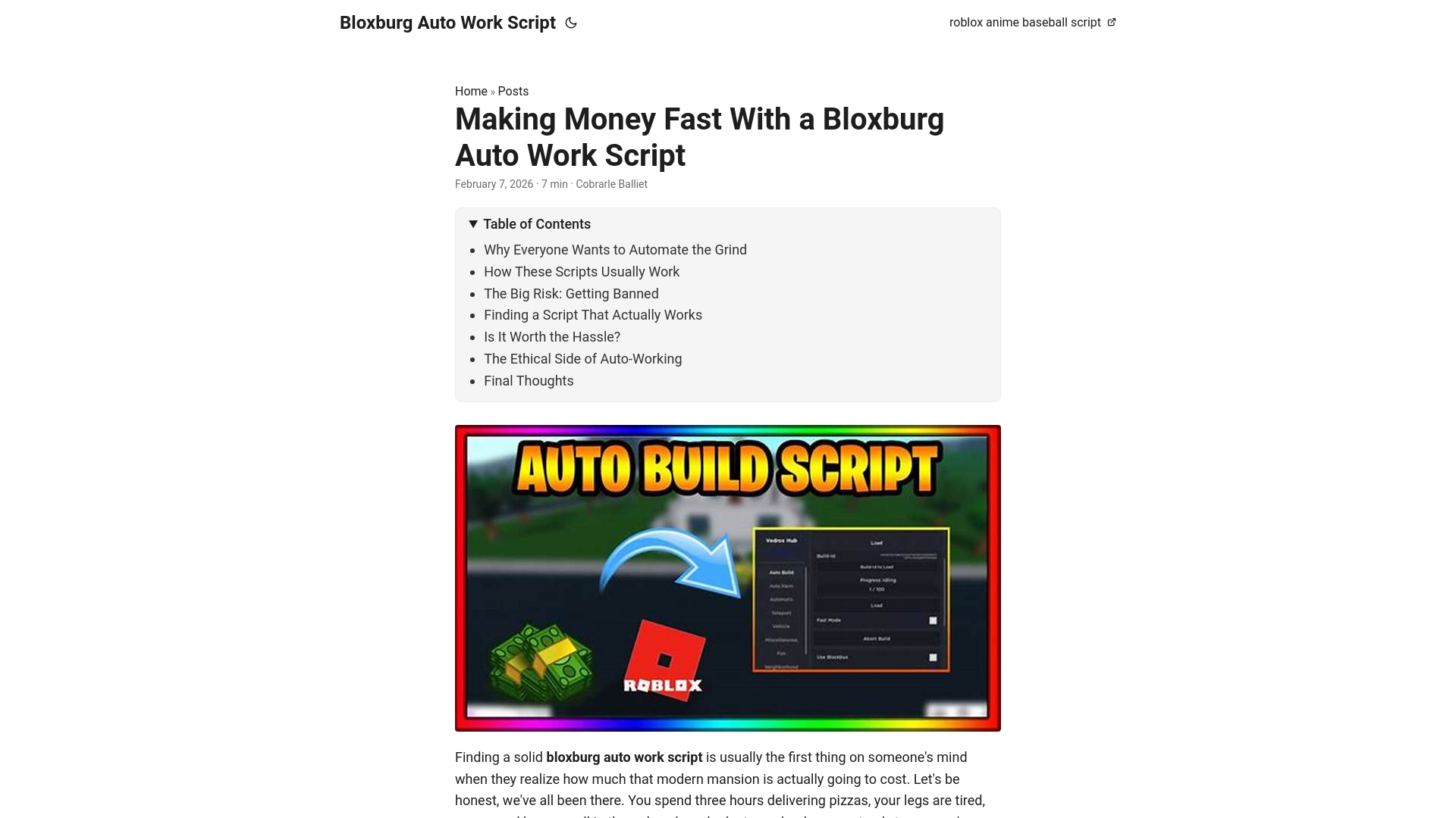 website screenshot of https://bloxburg-auto-work-script.pages.dev/