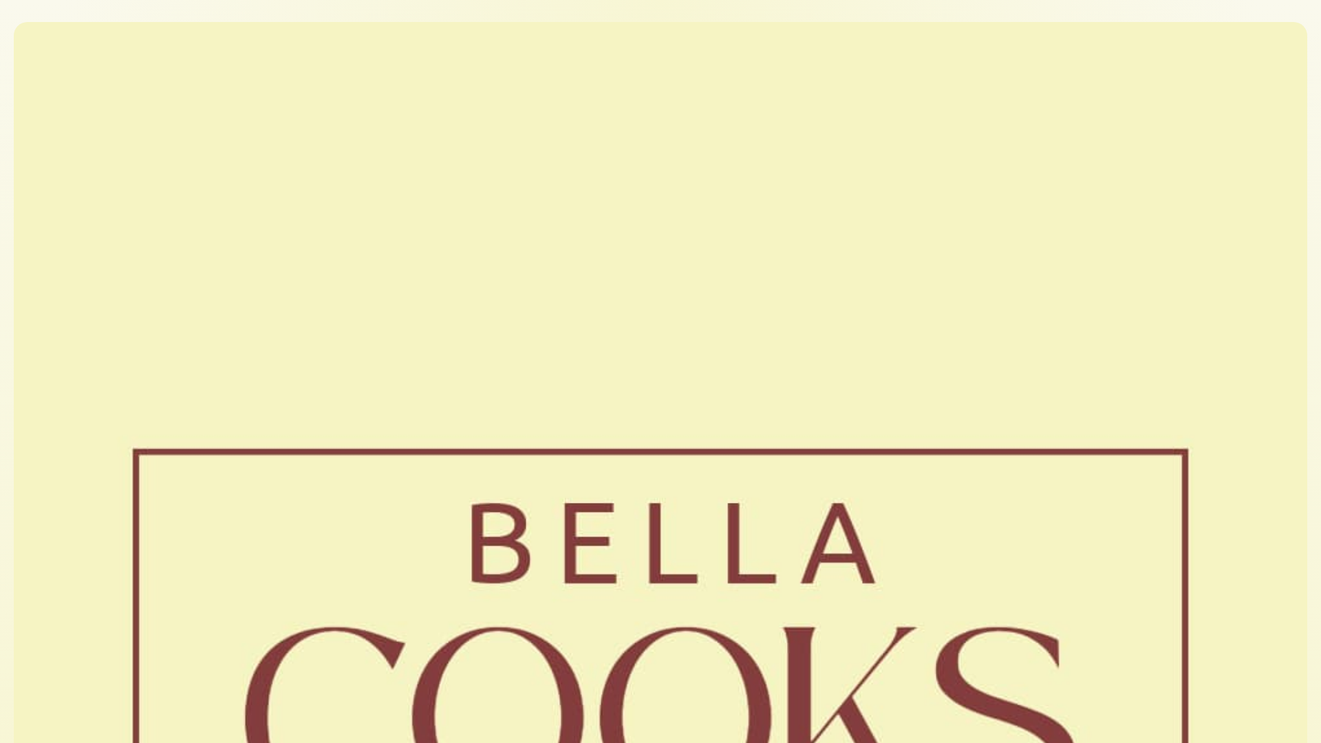 website screenshot of https://bellacooks-site.pages.dev/