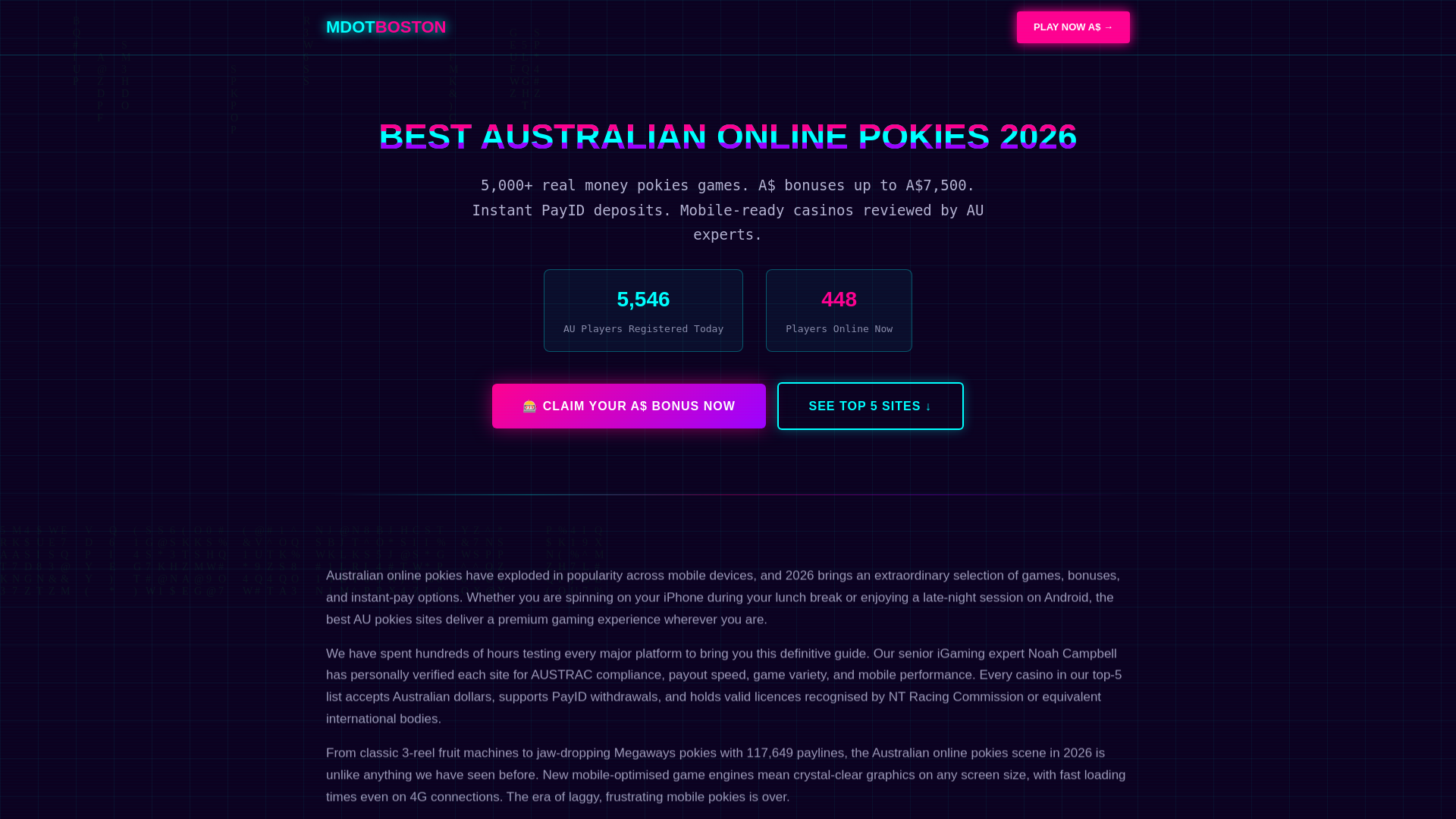 website screenshot of https://mdotboston-com.pages.dev/