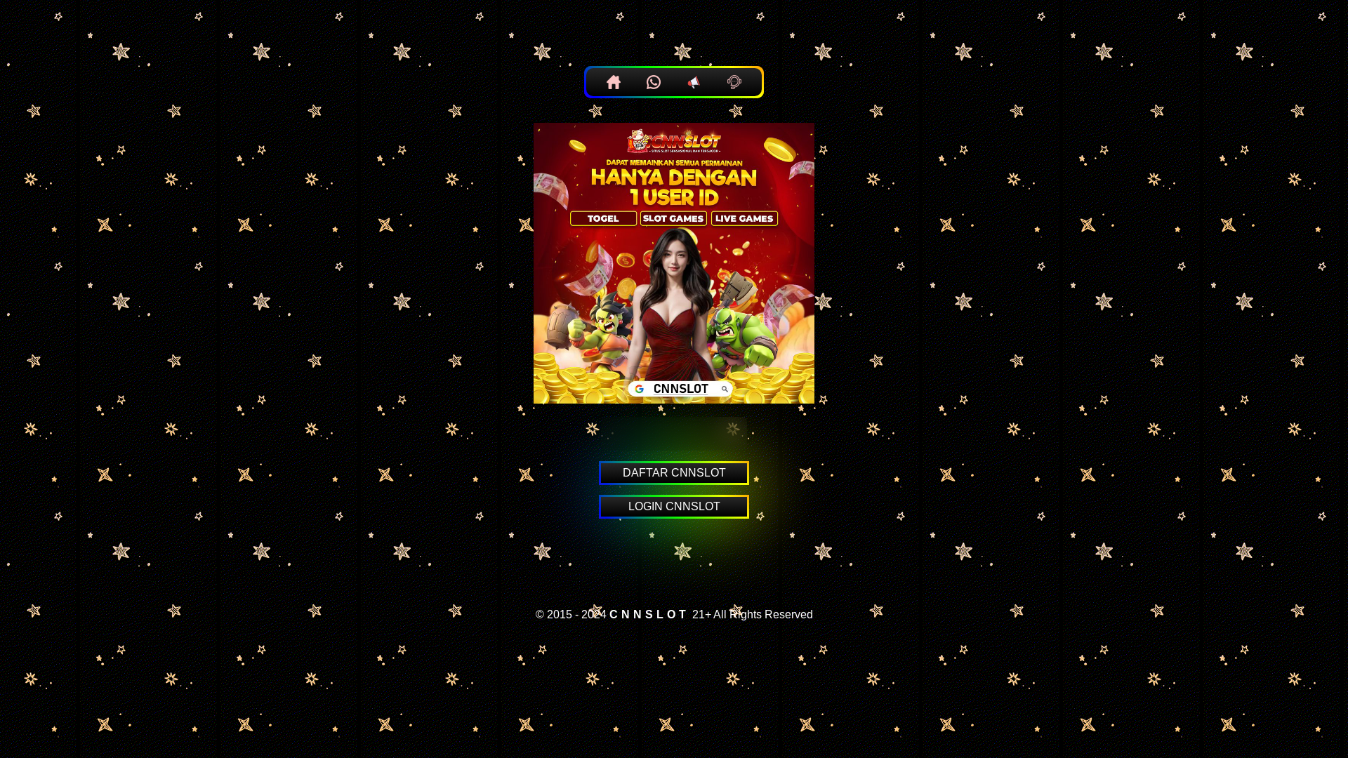 website screenshot of https://bintanggacor-6jv.pages.dev/