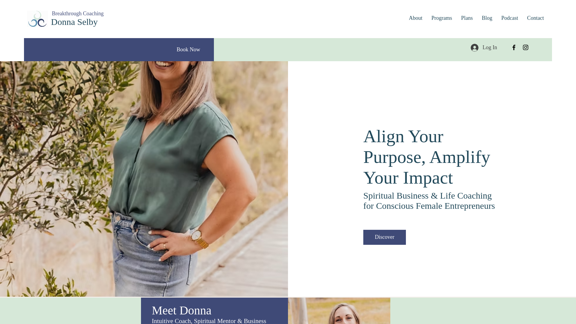 website screenshot of https://breakthroughcoachingtas.com/