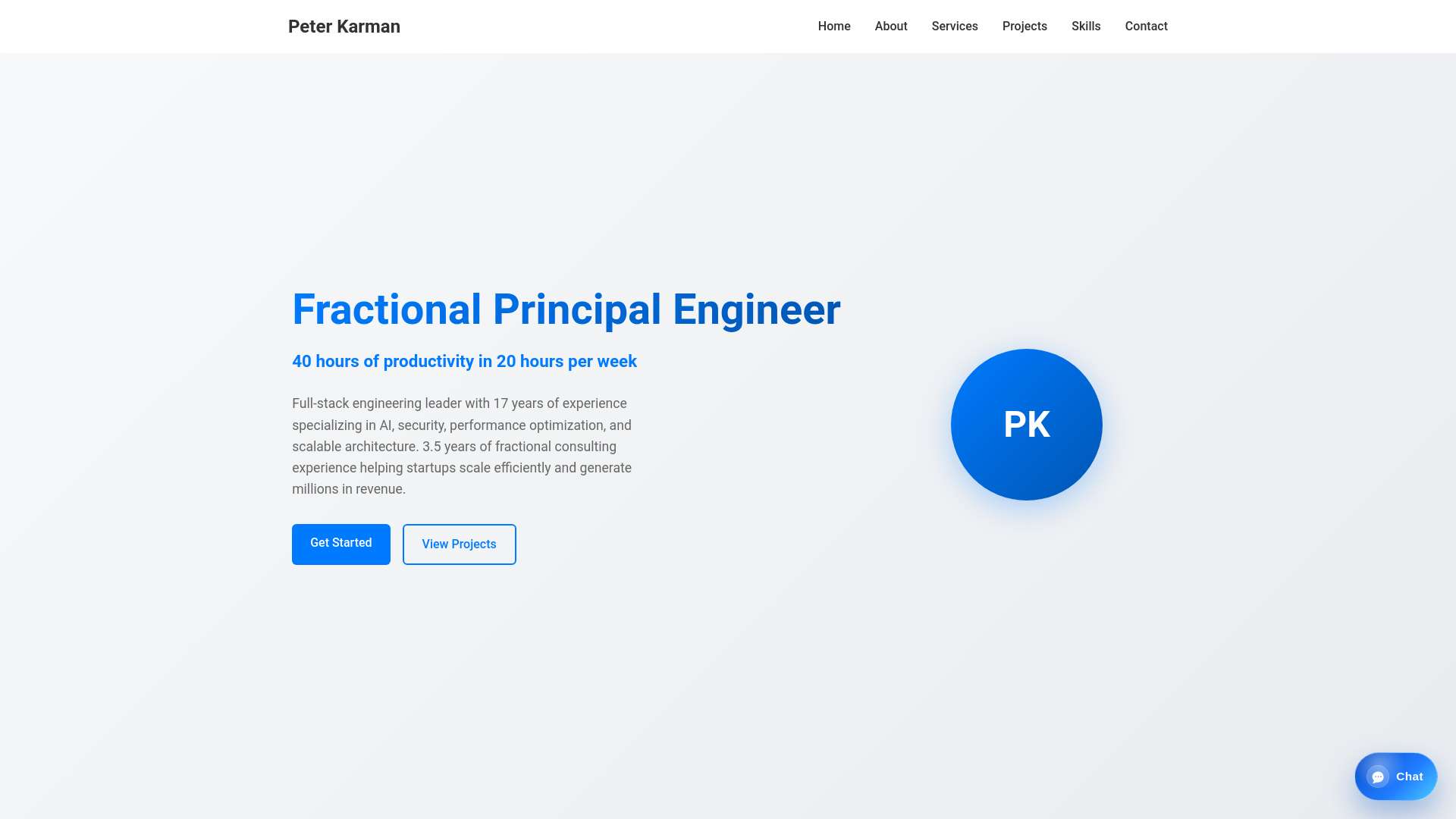 website screenshot of https://karmanconsulting.pages.dev/