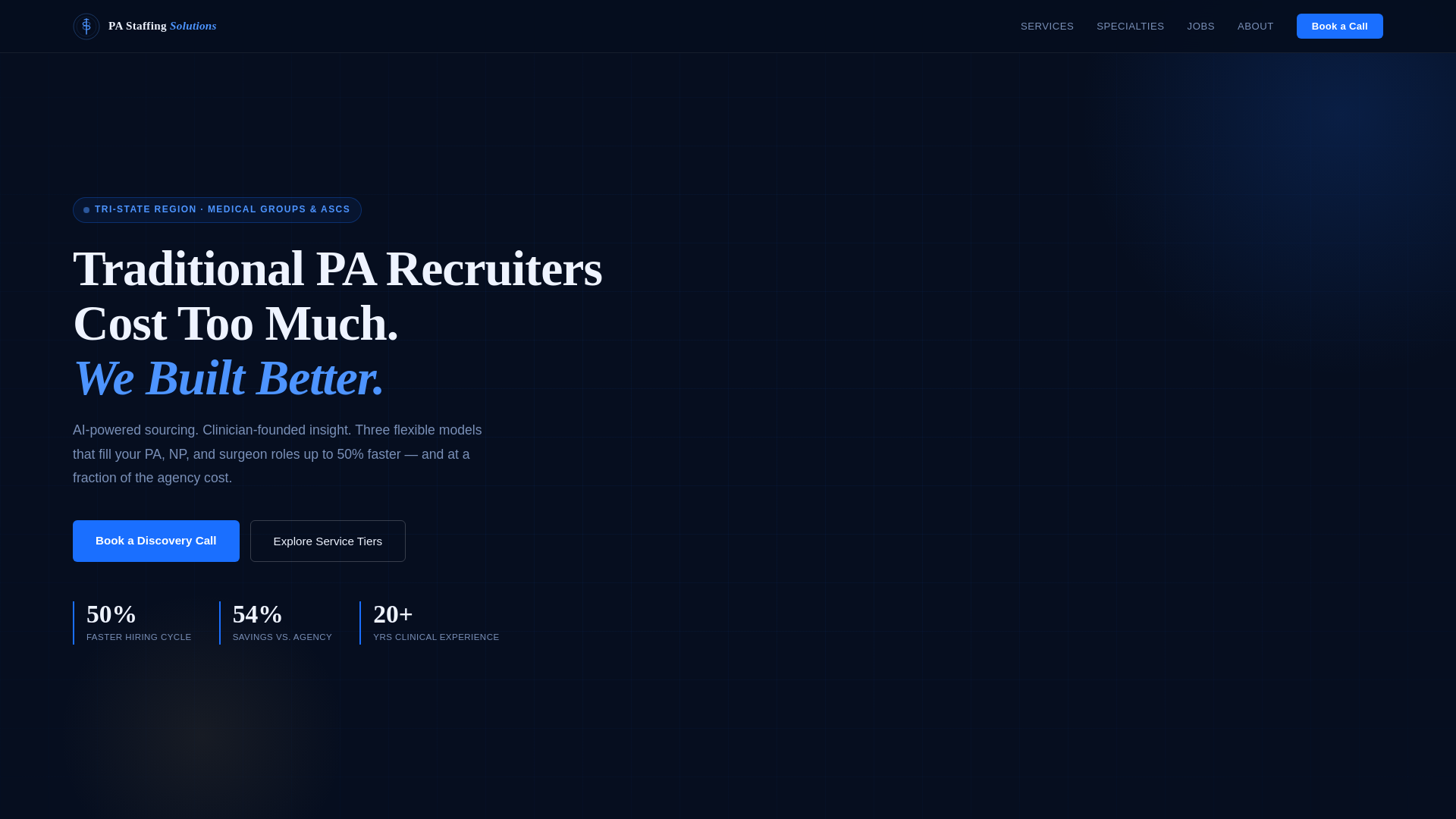 website screenshot of https://pastaffingweb1.pages.dev/
