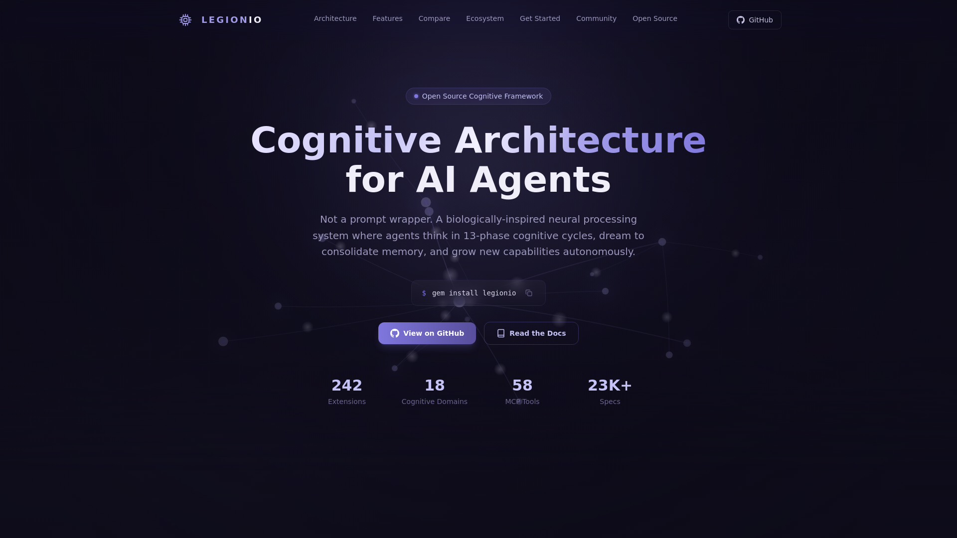 website screenshot of https://legion-landing-ex5.pages.dev/
