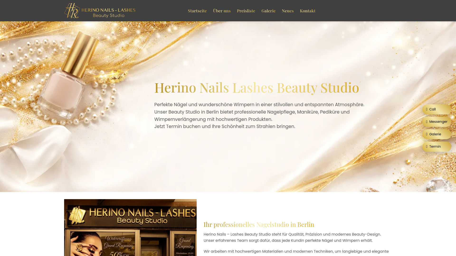 website screenshot of https://herinonailslashes.com/
