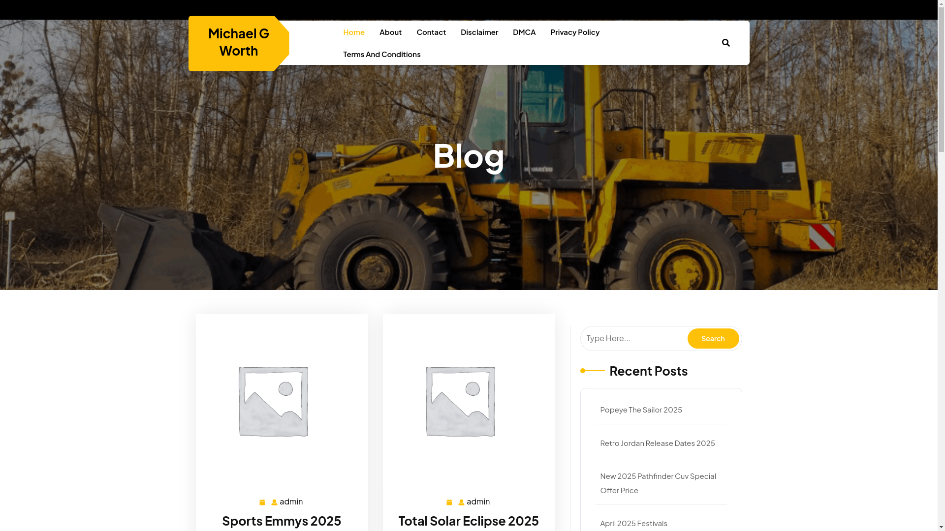 website screenshot of https://michaelgworthm.pages.dev/