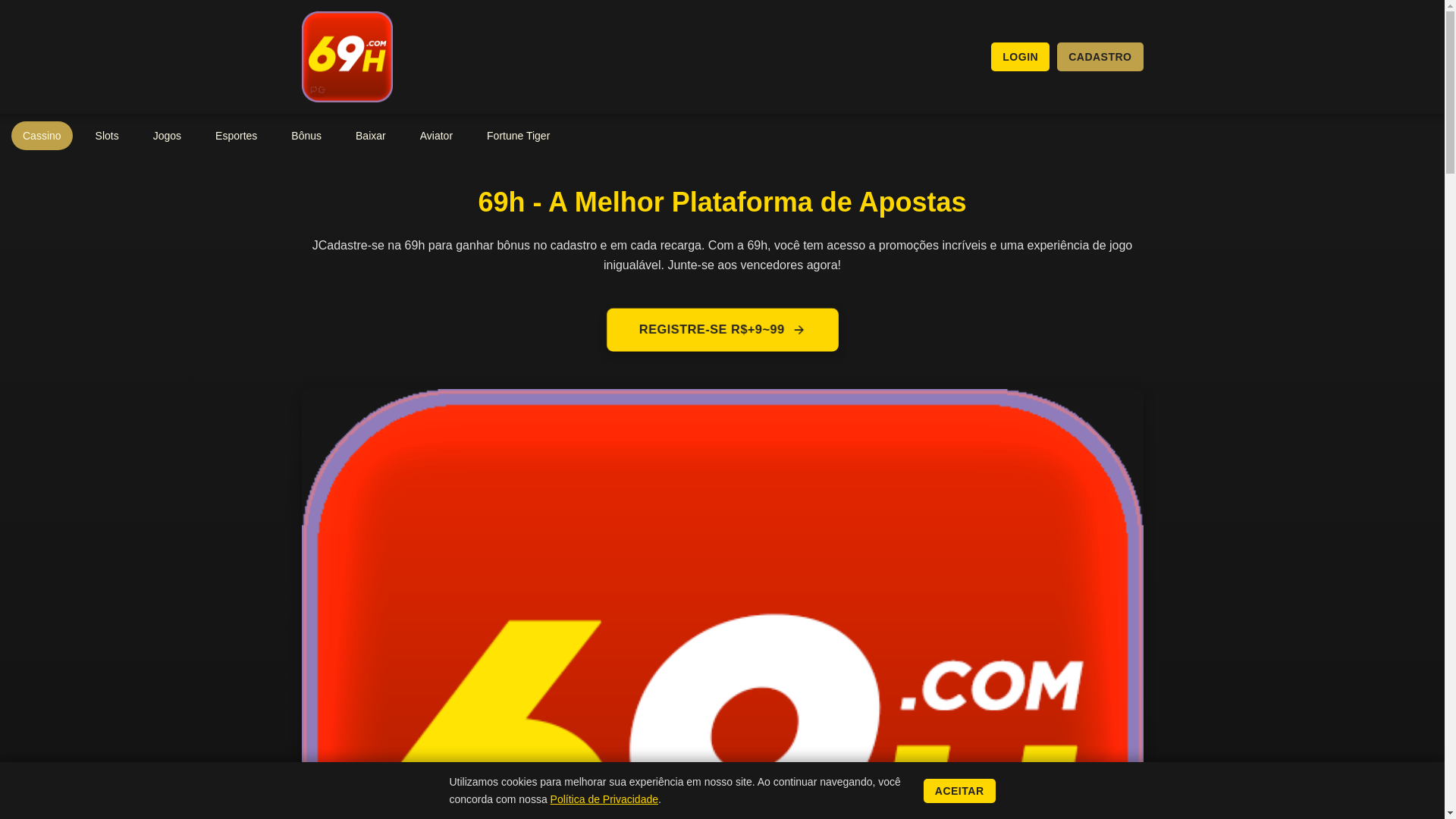 website screenshot of https://69hin.com/