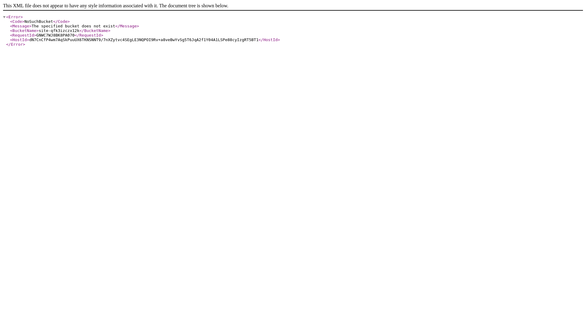 website screenshot of https://site-qfk3izczx12k.s3.us-east-1.amazonaws.com