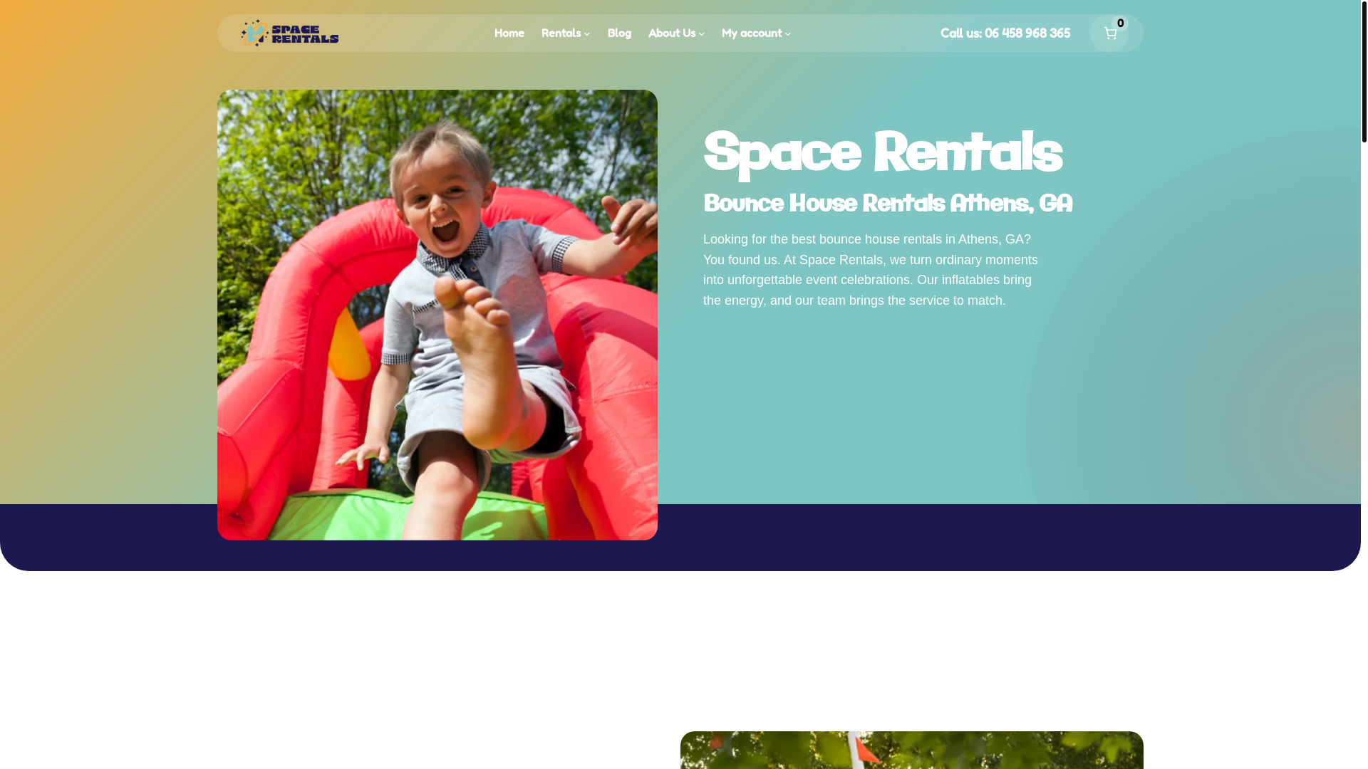 website screenshot of https://gospacerentals.com/