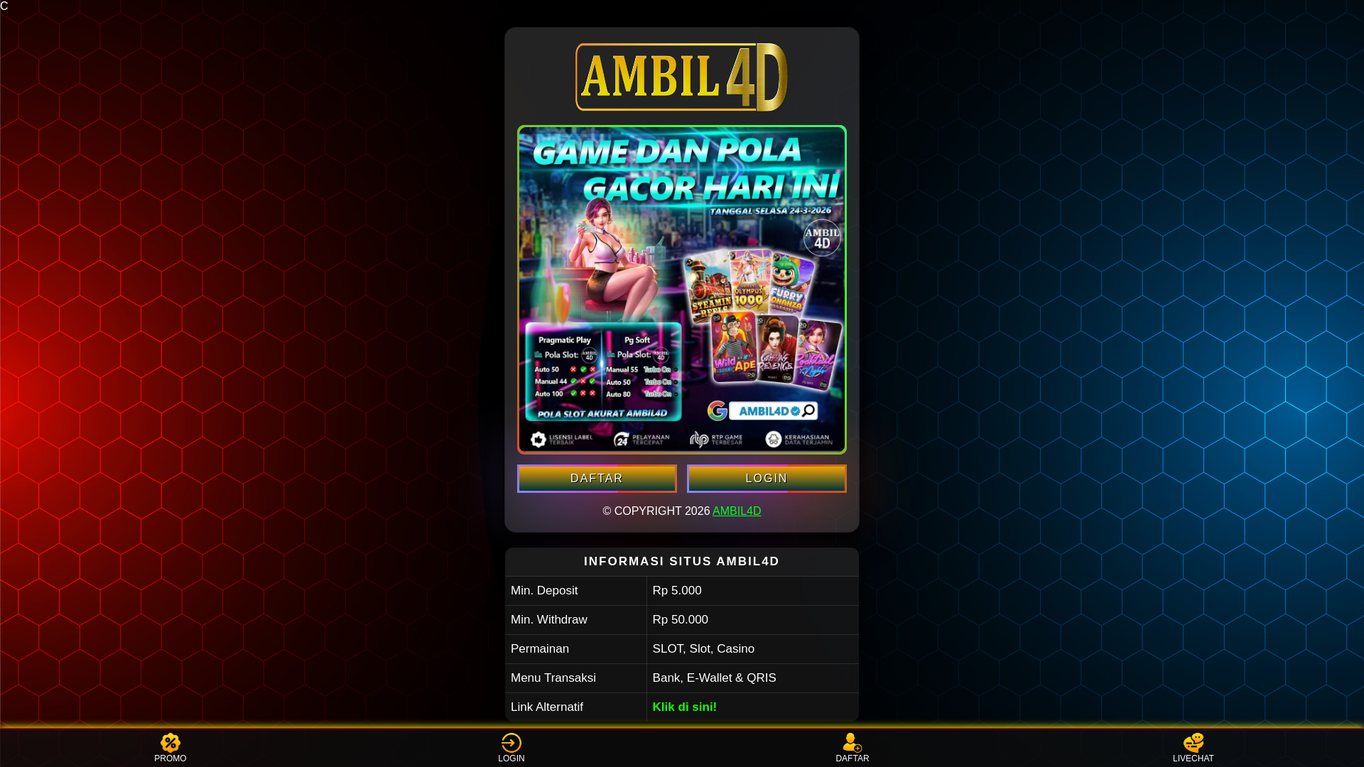 website screenshot of https://titansofbushcraft.pages.dev/