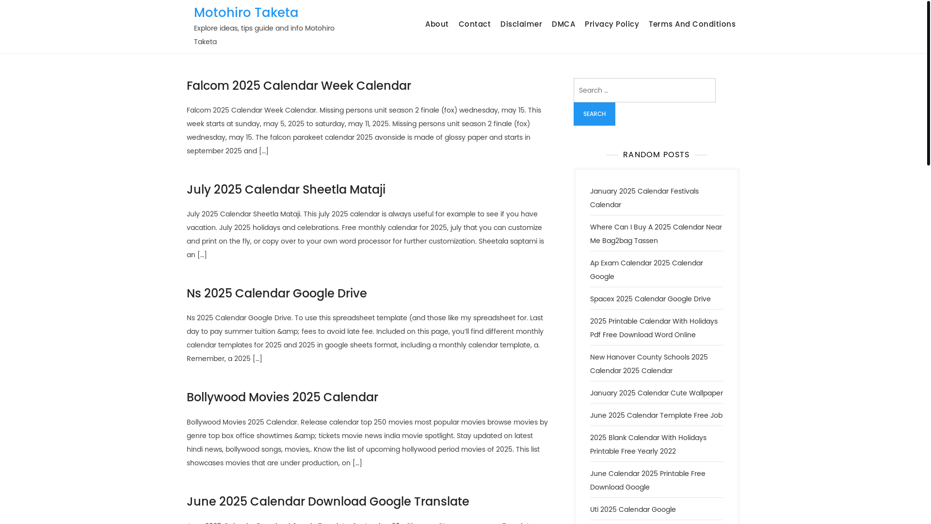 website screenshot of https://motohirotaketa.pages.dev/