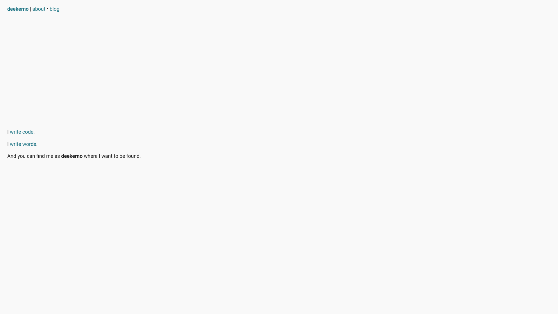 website screenshot of https://deekerno-com.pages.dev/