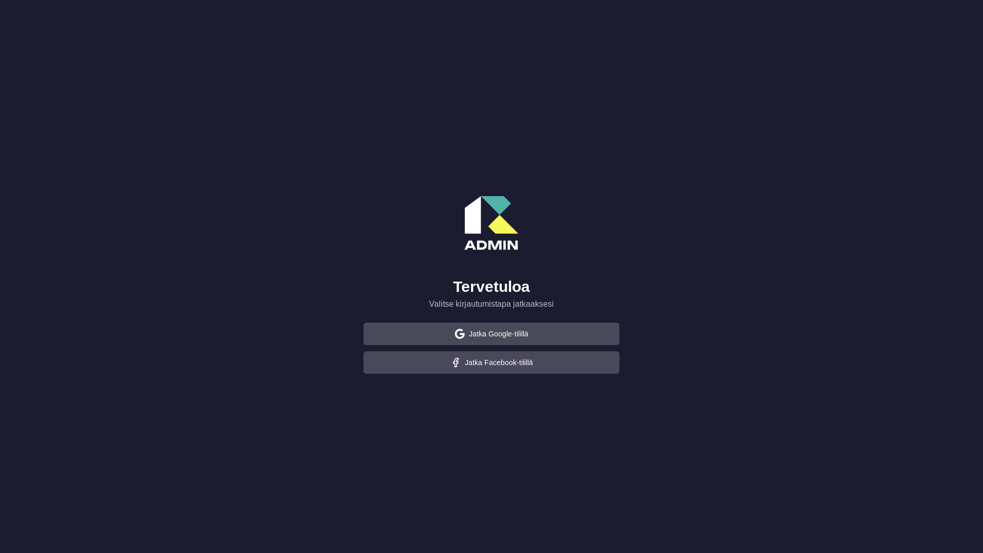 website screenshot of https://rasti-admin.pages.dev/