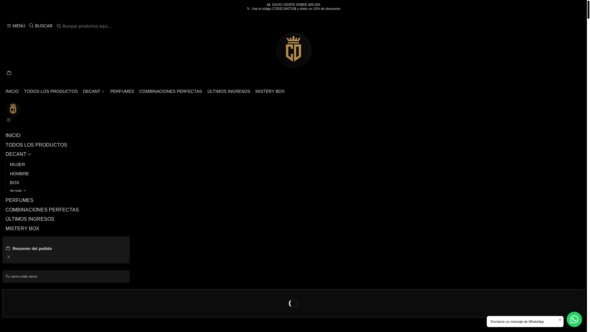 website screenshot of https://codecant.cl/
