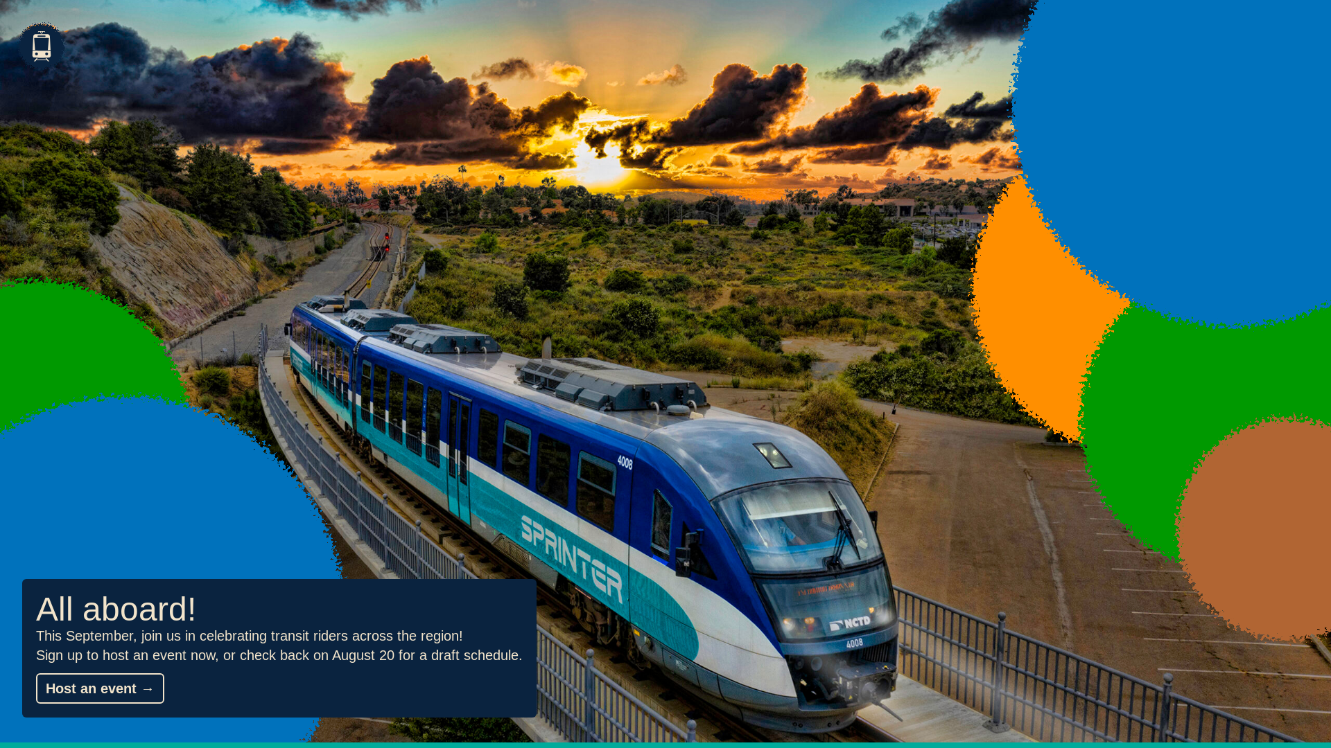 website screenshot of https://sdtransitmonth.pages.dev/