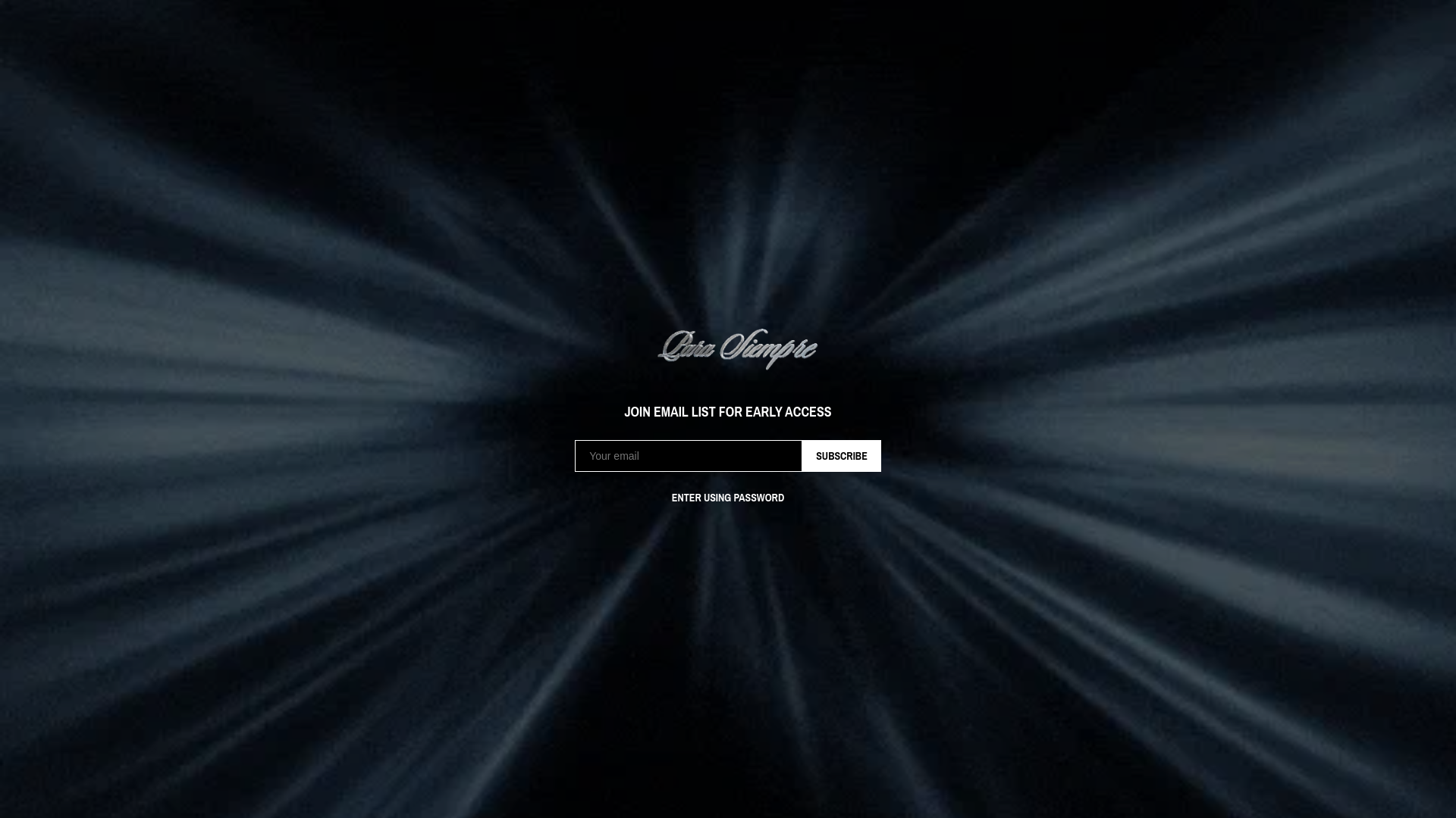 website screenshot of https://parasiempre.club/