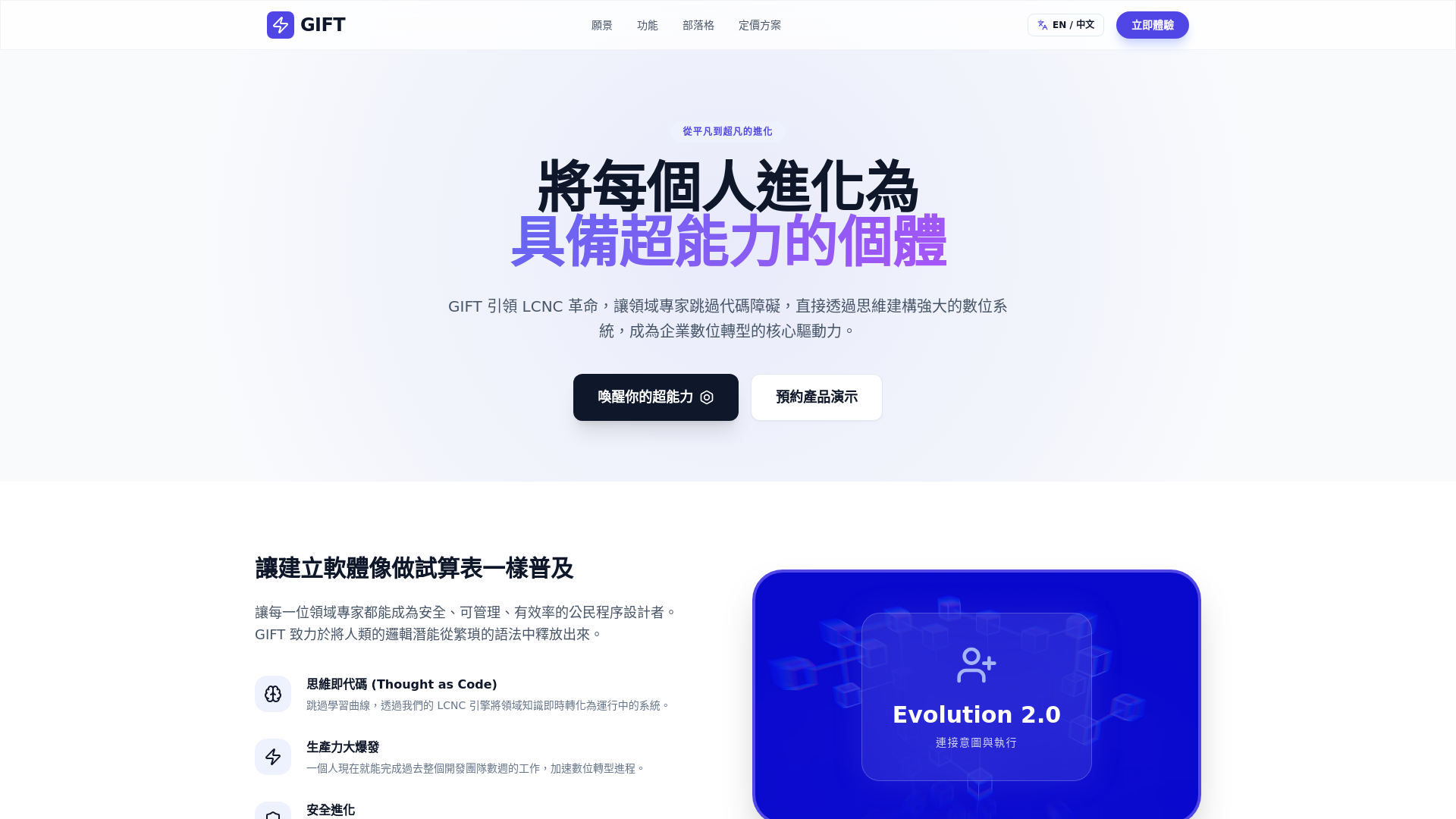 website screenshot of https://gift-bsol-ai.pages.dev/