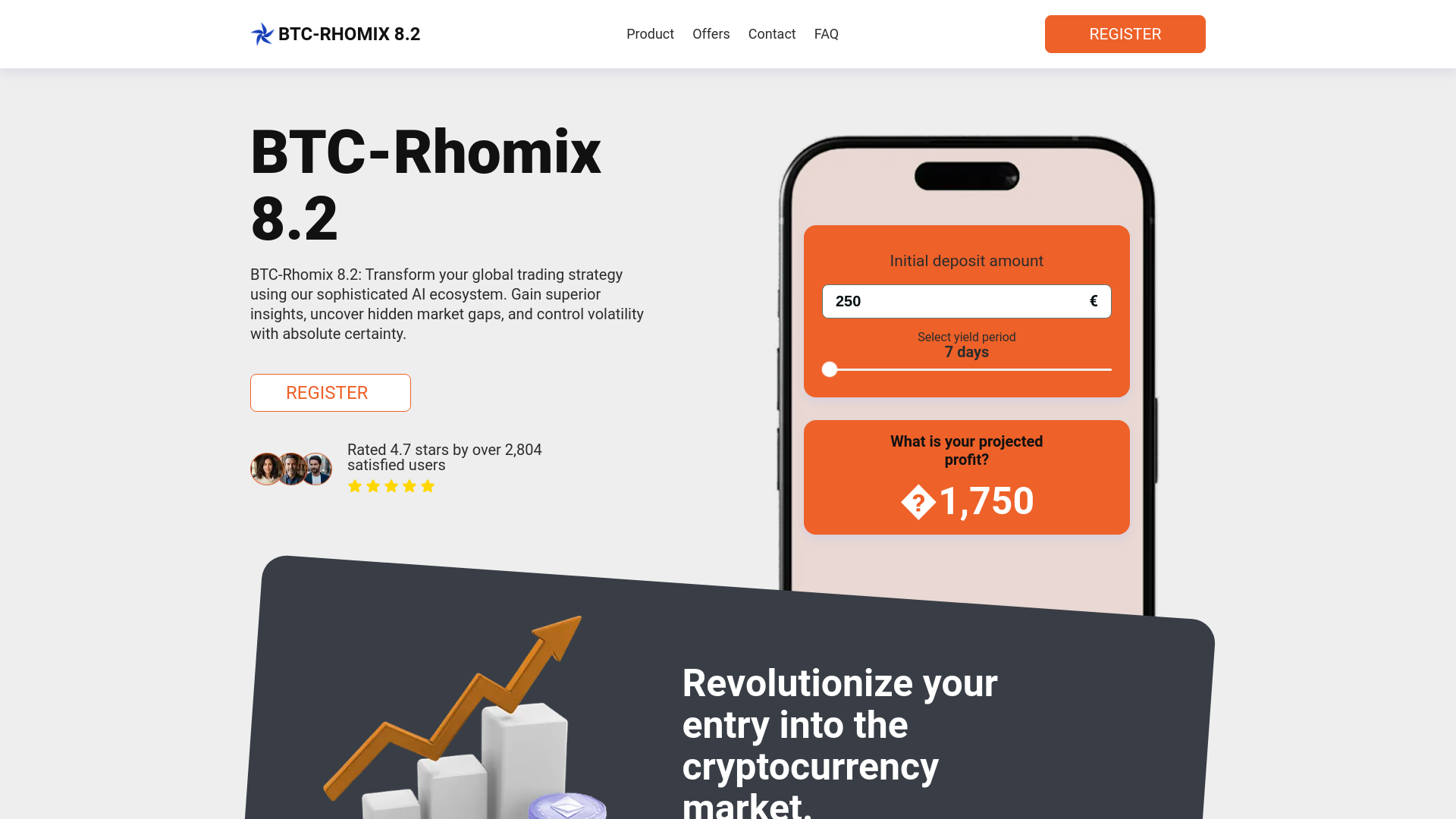 website screenshot of https://btcrhomix82.com/