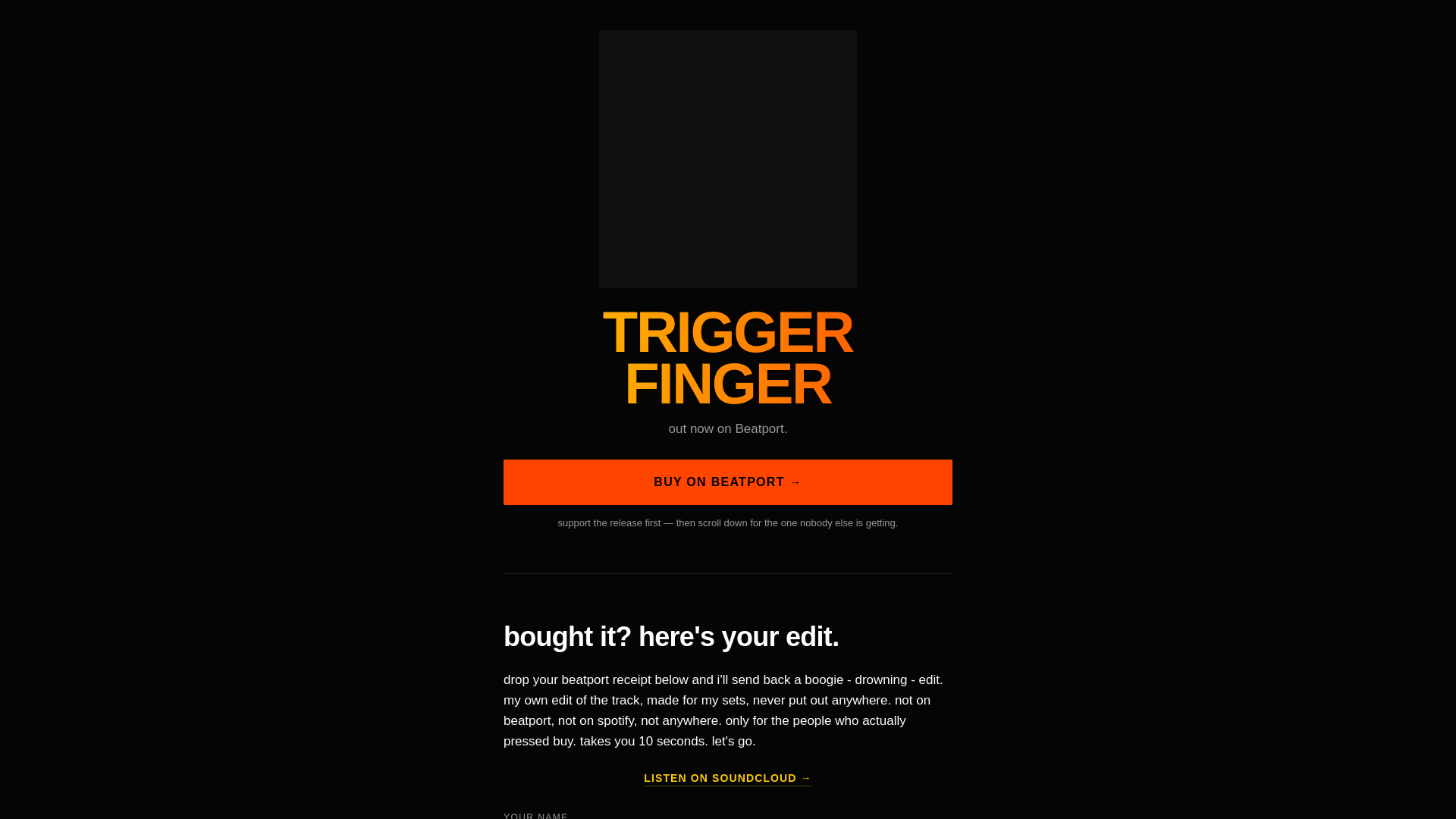 website screenshot of https://drowning.jameshype.com/