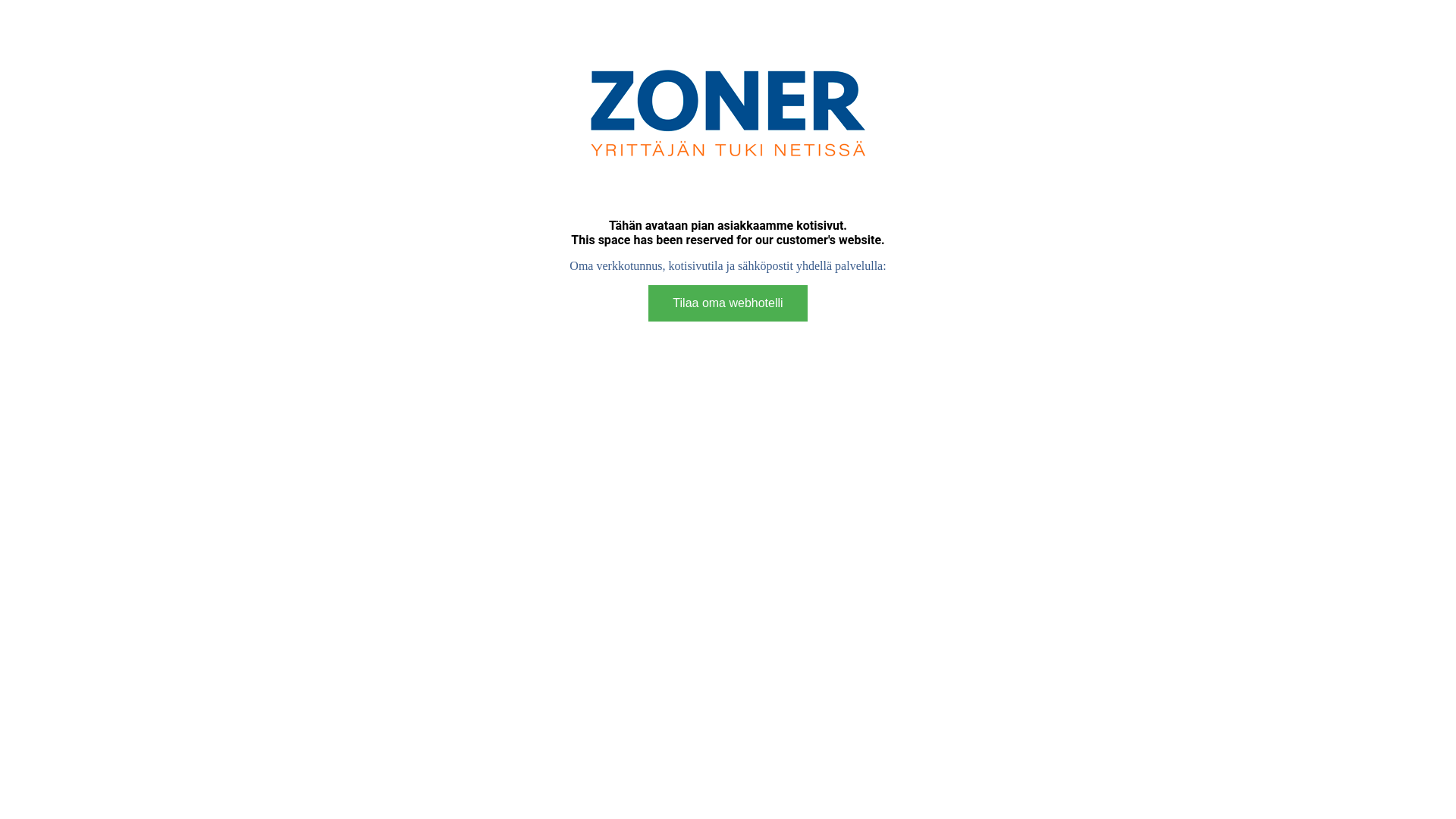 website screenshot of https://sannaraty.fi/