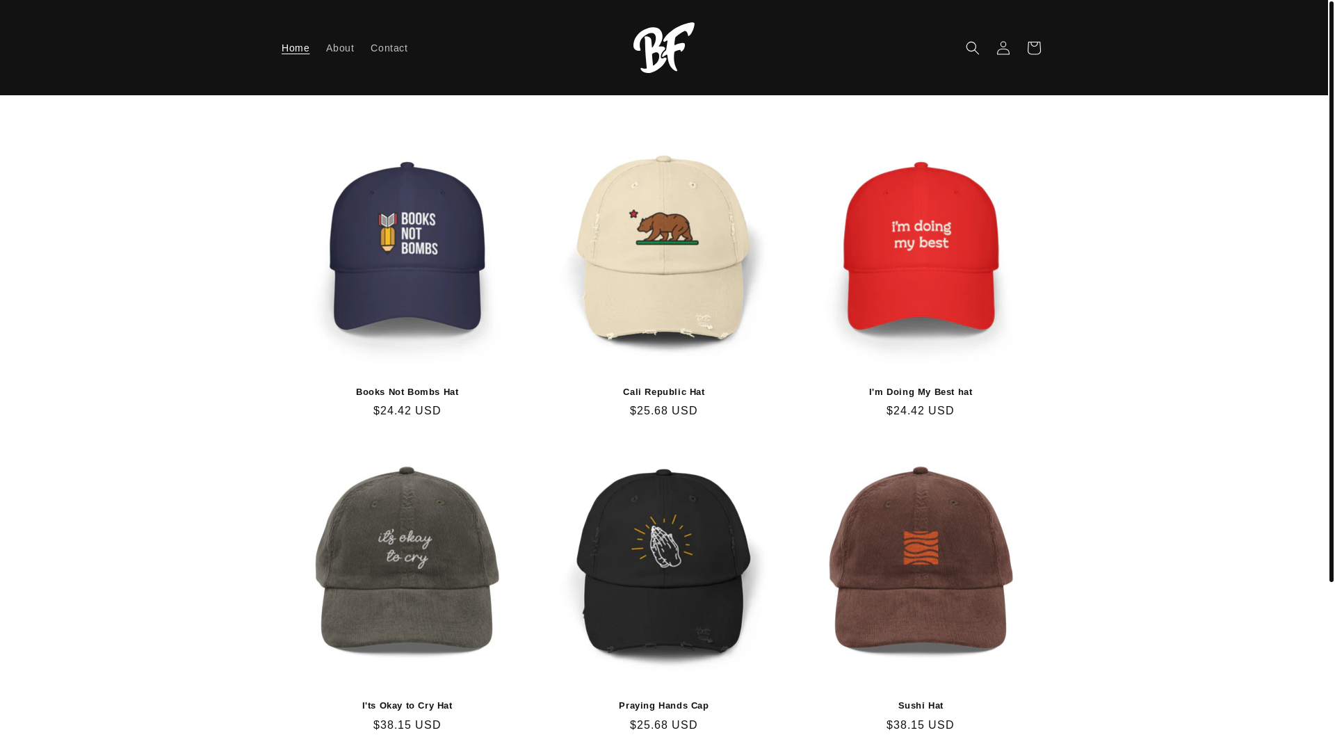 website screenshot of https://blackfangcreative.com/