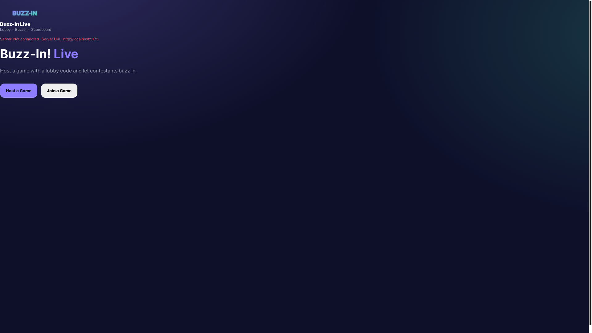 website screenshot of https://new-buzz-in-client.pages.dev/