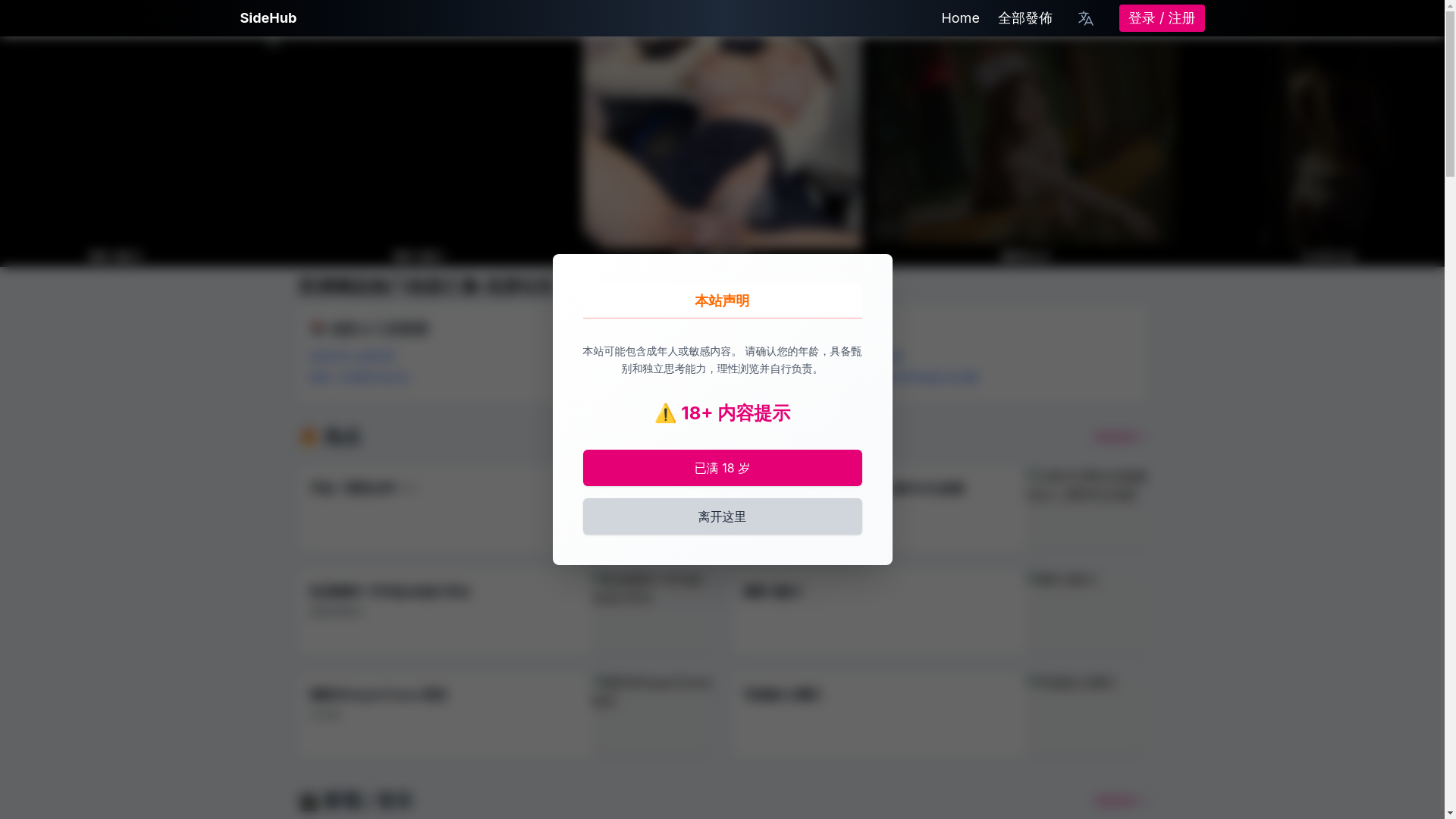 website screenshot of https://ssrnd5uj2-sidehub-83t13jyuvtw.pages.dev/