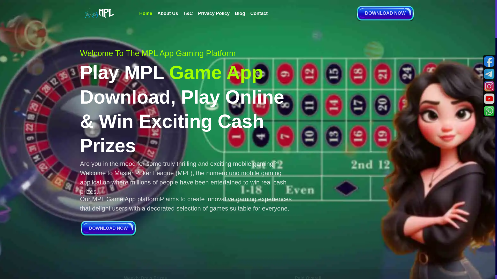 website screenshot of https://mplmaster-com-in.pages.dev/