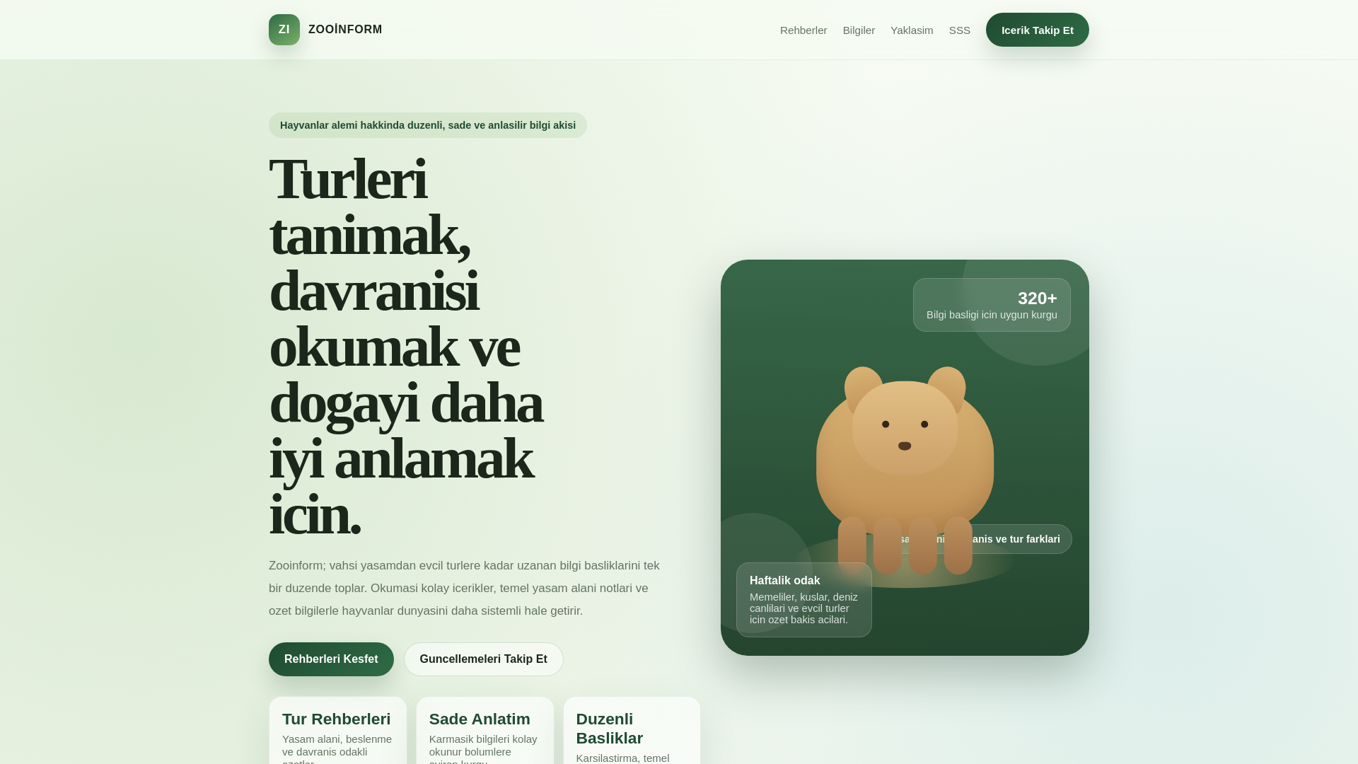 website screenshot of https://zooinform.net/