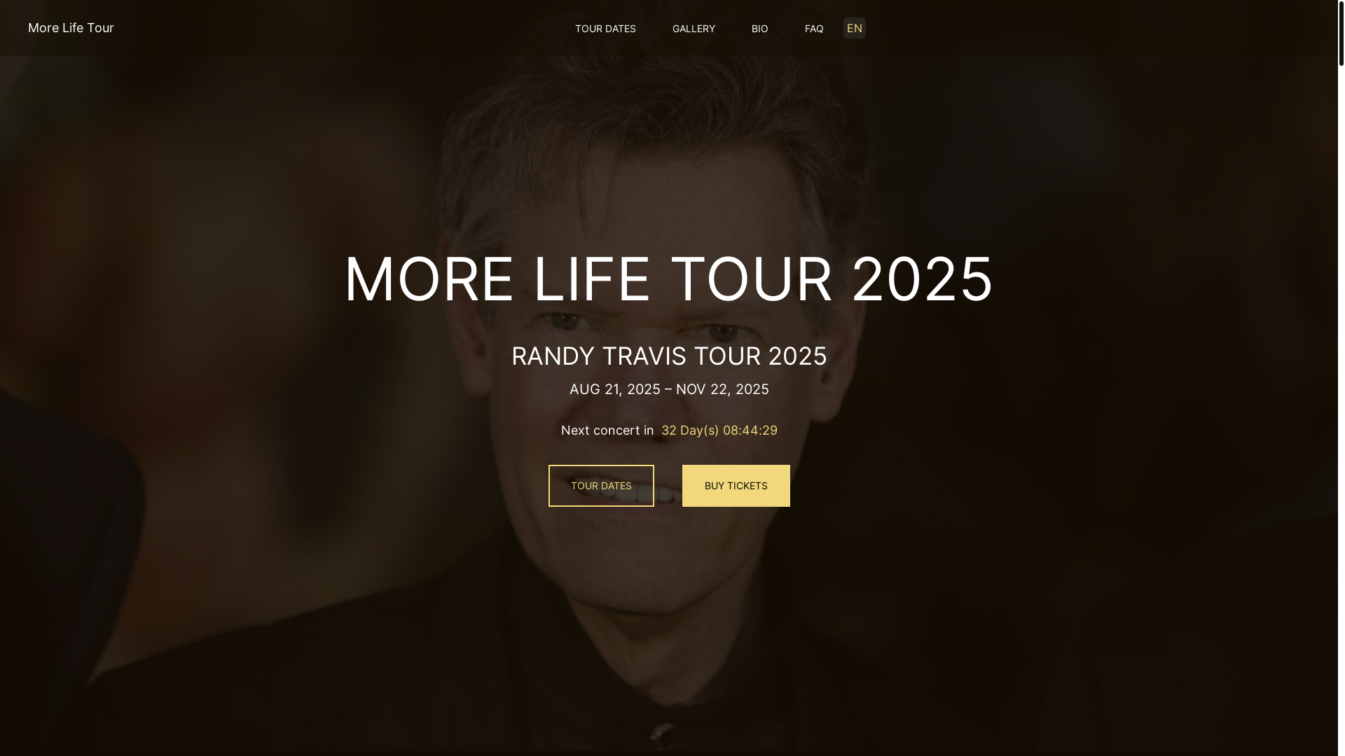 website screenshot of https://randytravismorelifetour-com-github-io.pages.dev/