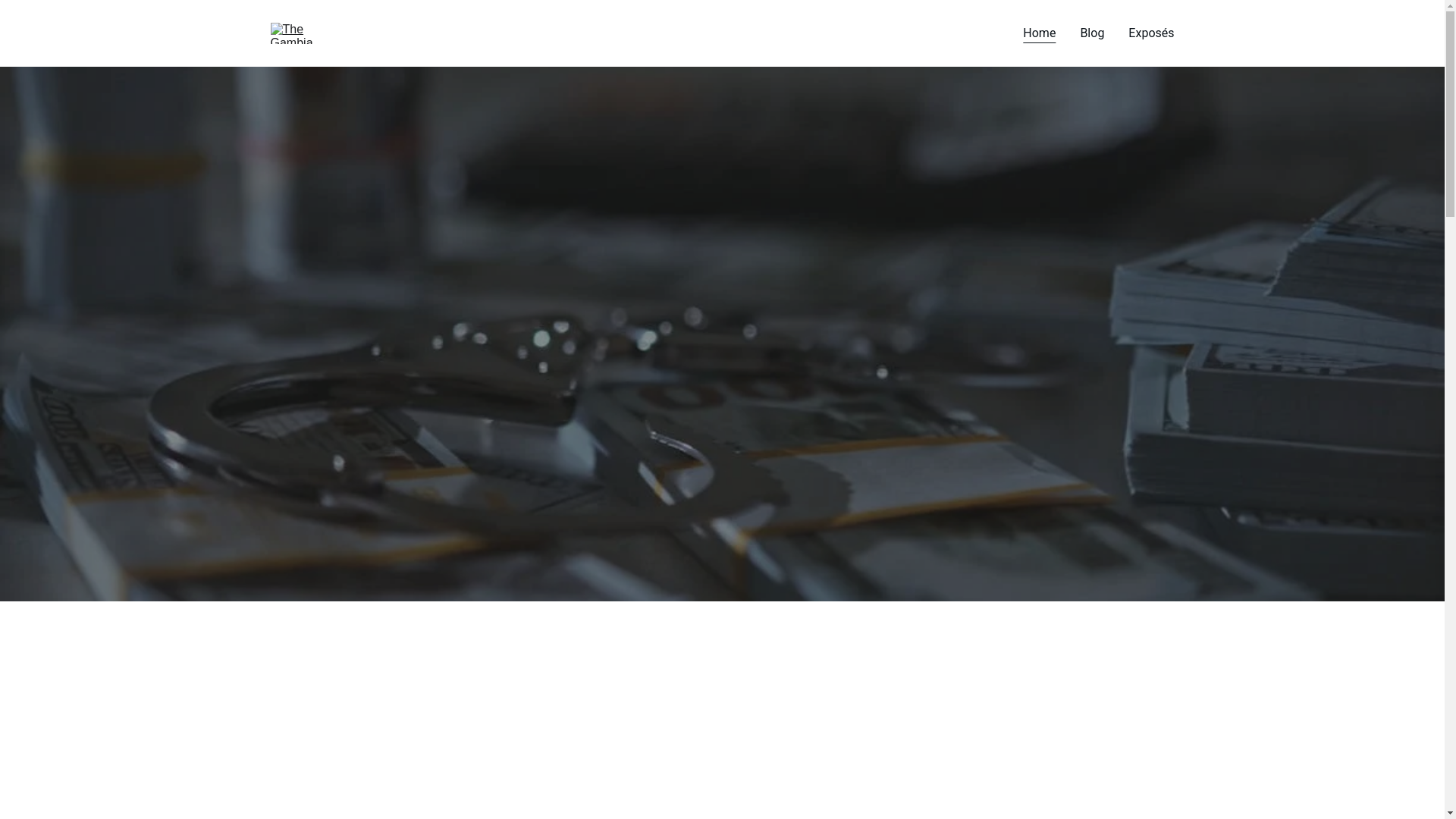 website screenshot of https://thegambialeak.com/
