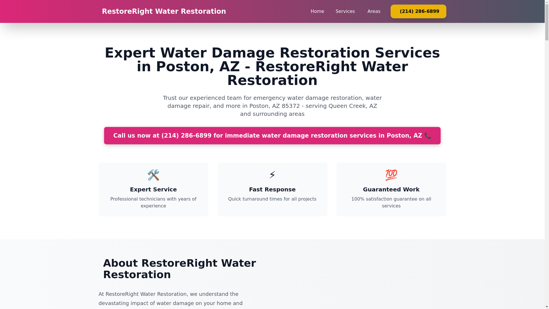 website screenshot of https://water-damage-restoration-poston-az.pages.dev/