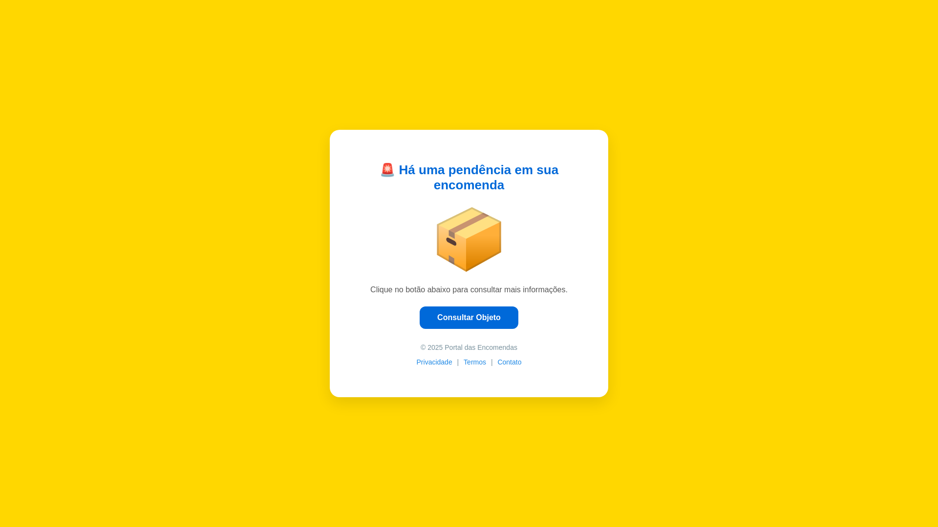 website screenshot of https://trackear-encomenda.shop/