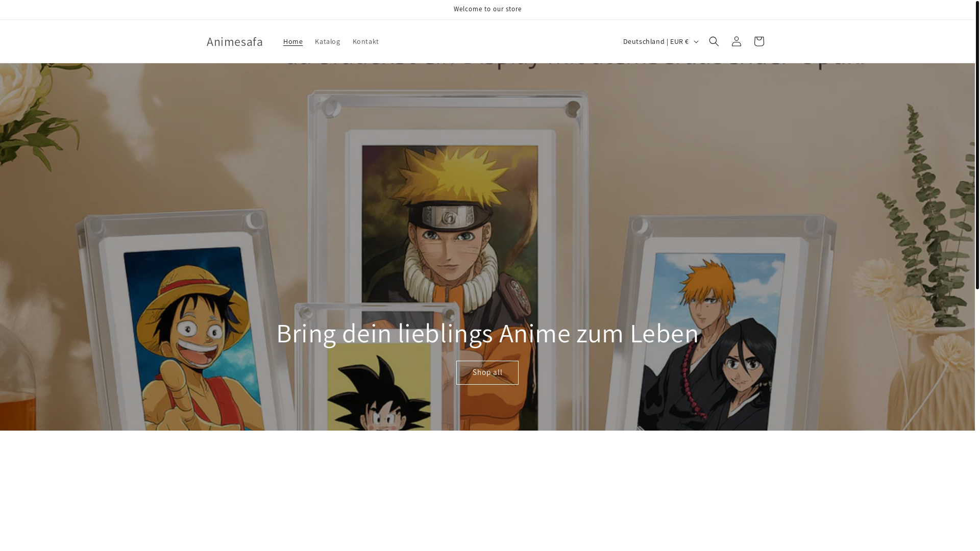 website screenshot of https://animesafa.com/