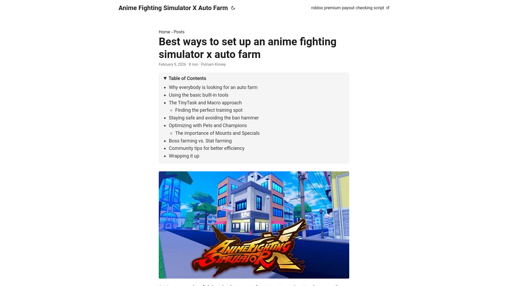 website screenshot of https://anime-fighting-simulator-x-auto-farm.pages.dev/