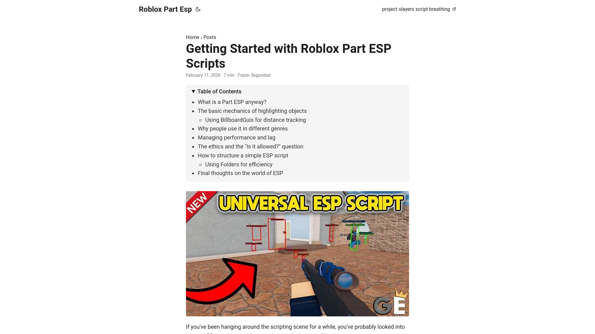 website screenshot of https://roblox-part-esp.pages.dev/