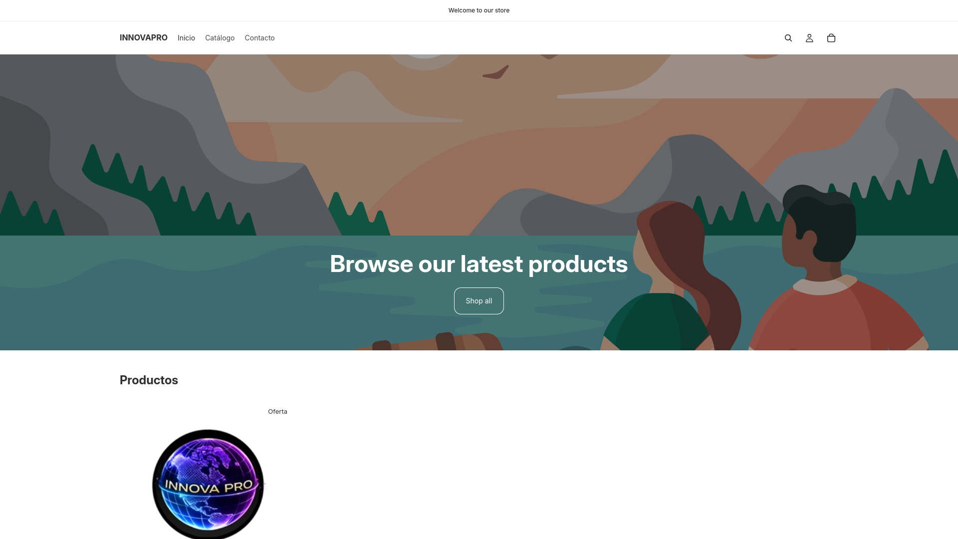 website screenshot of https://innovapro-academia.com/