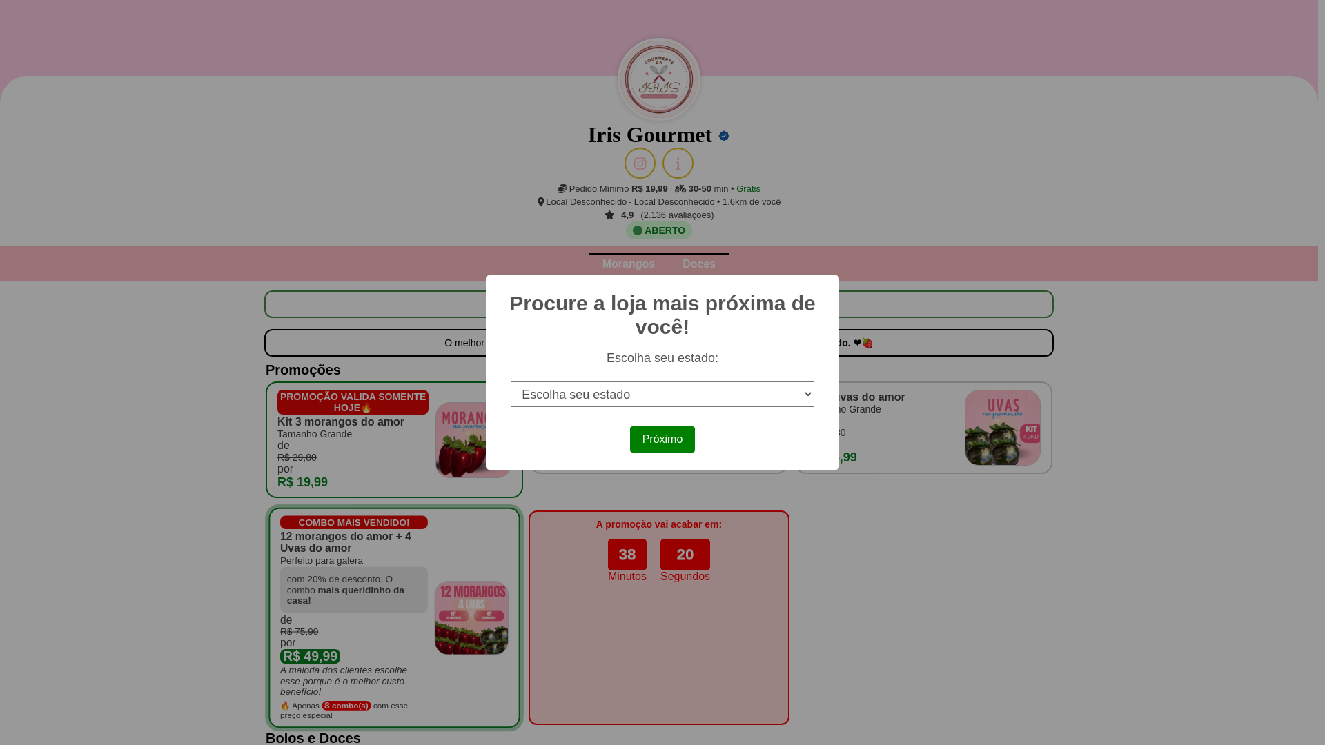 website screenshot of https://deliverymoranguetes.pages.dev/