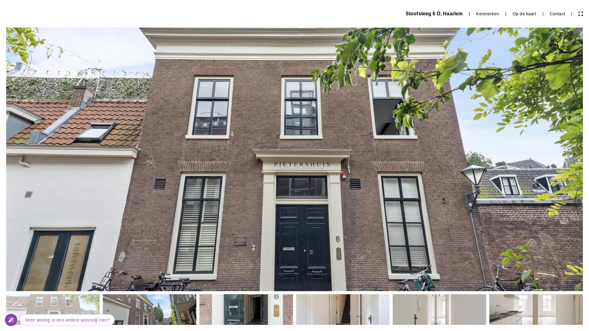 website screenshot of https://stoofsteeg6d.nl/