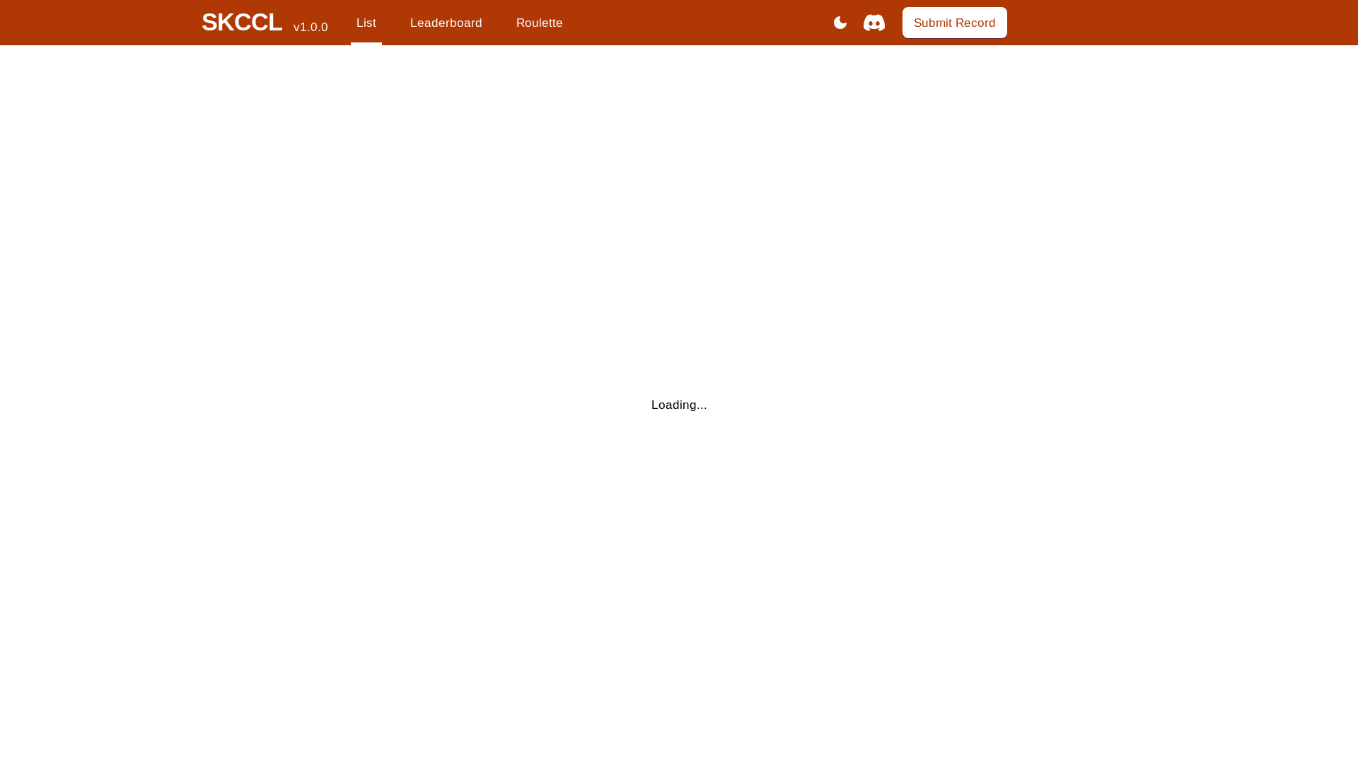 website screenshot of https://skc-challengelist.pages.dev/