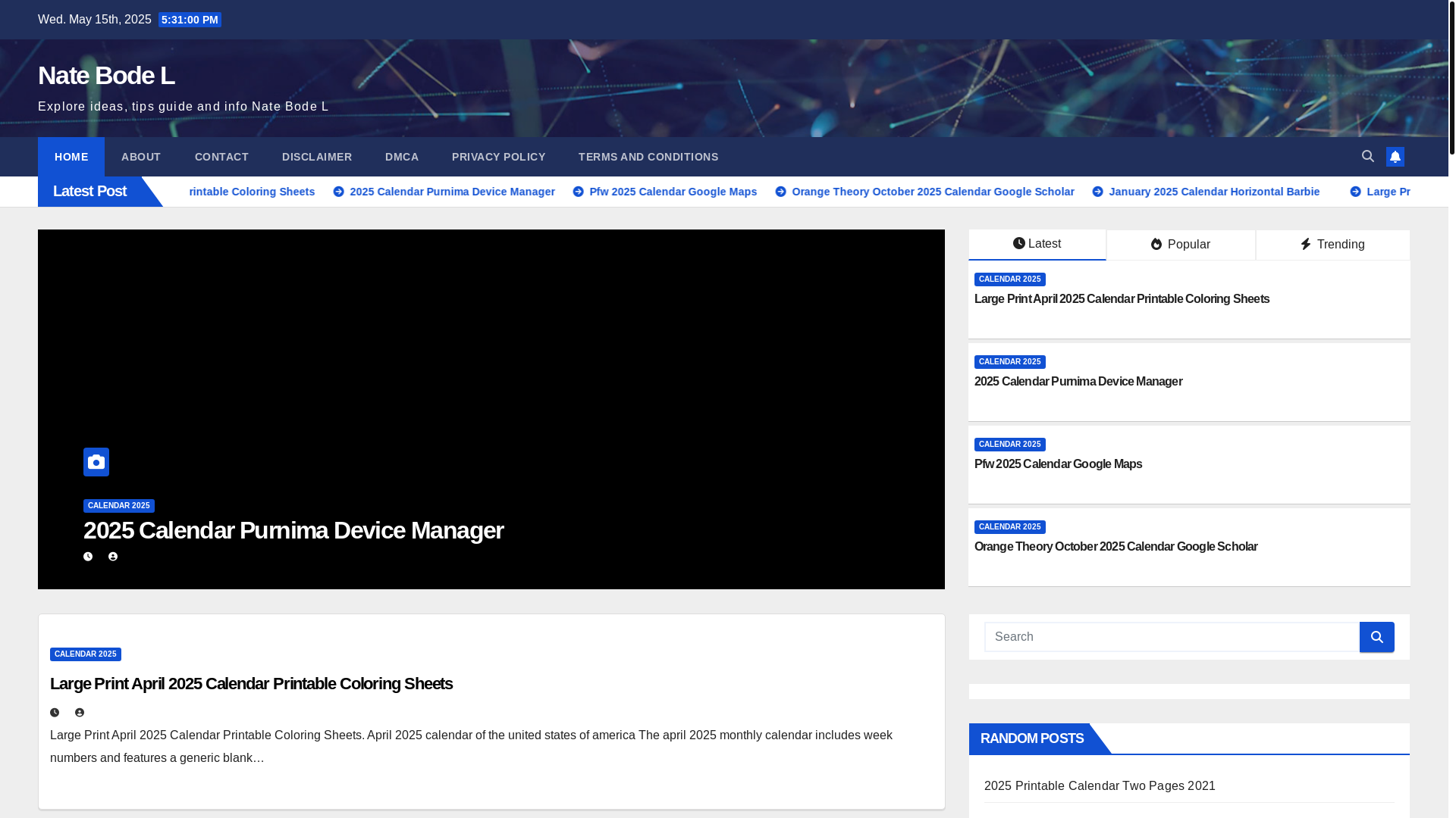 website screenshot of https://natebodel.pages.dev/