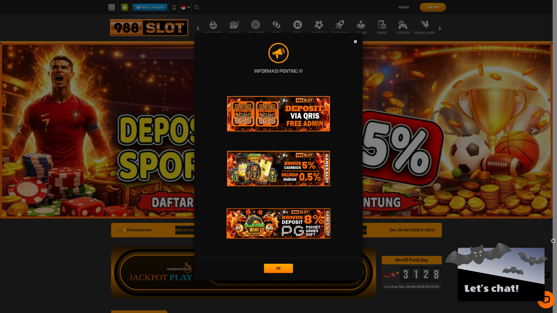 website screenshot of https://slotxjule9878jp.xyz/