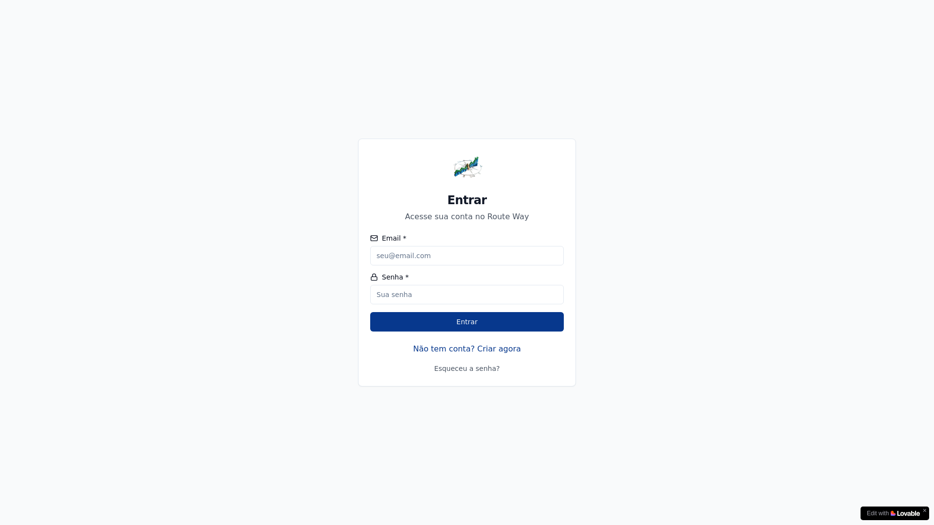 website screenshot of https://approuteway.com/