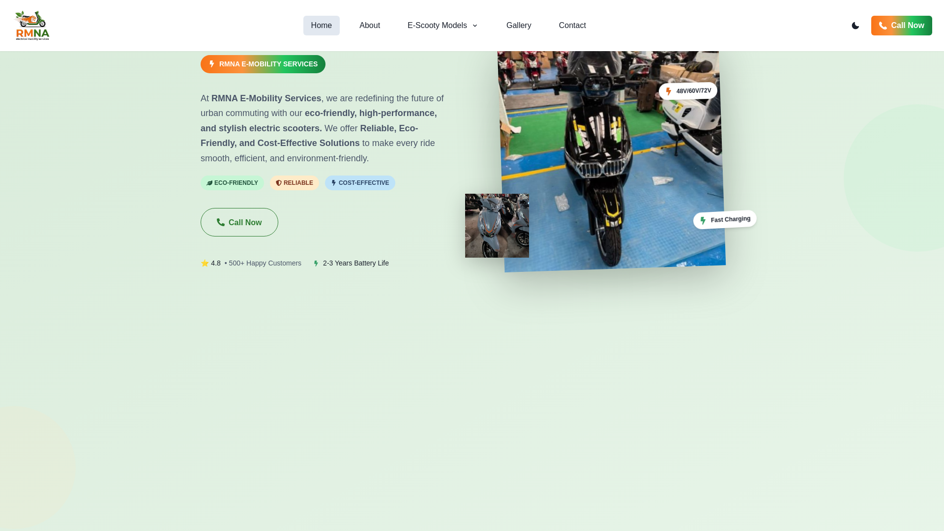 website screenshot of https://rmnaemobilityservices.com/