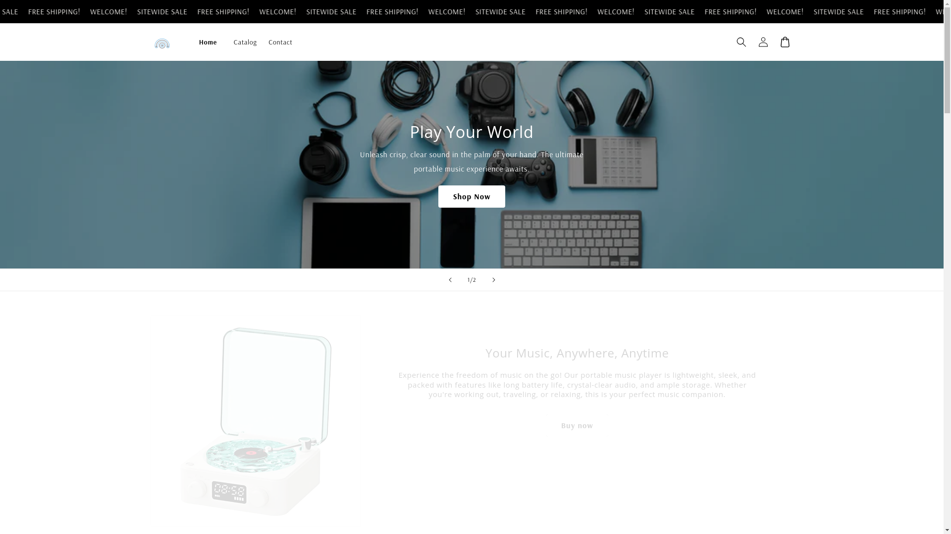 website screenshot of https://elite-electronics-usa.store/